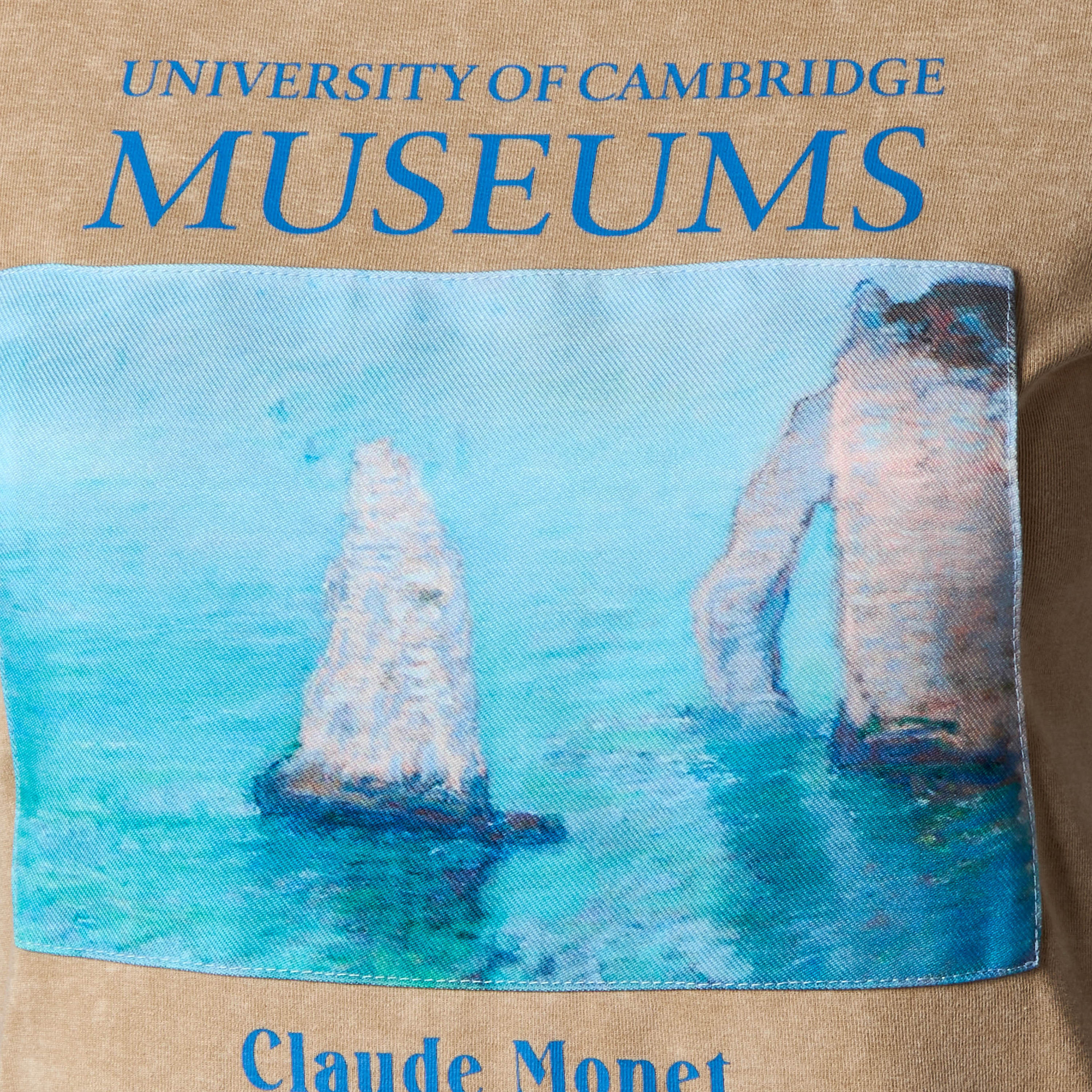 Slim Fit T-shirt with Claude Monet Print-women-clothing-tshirts-image-2