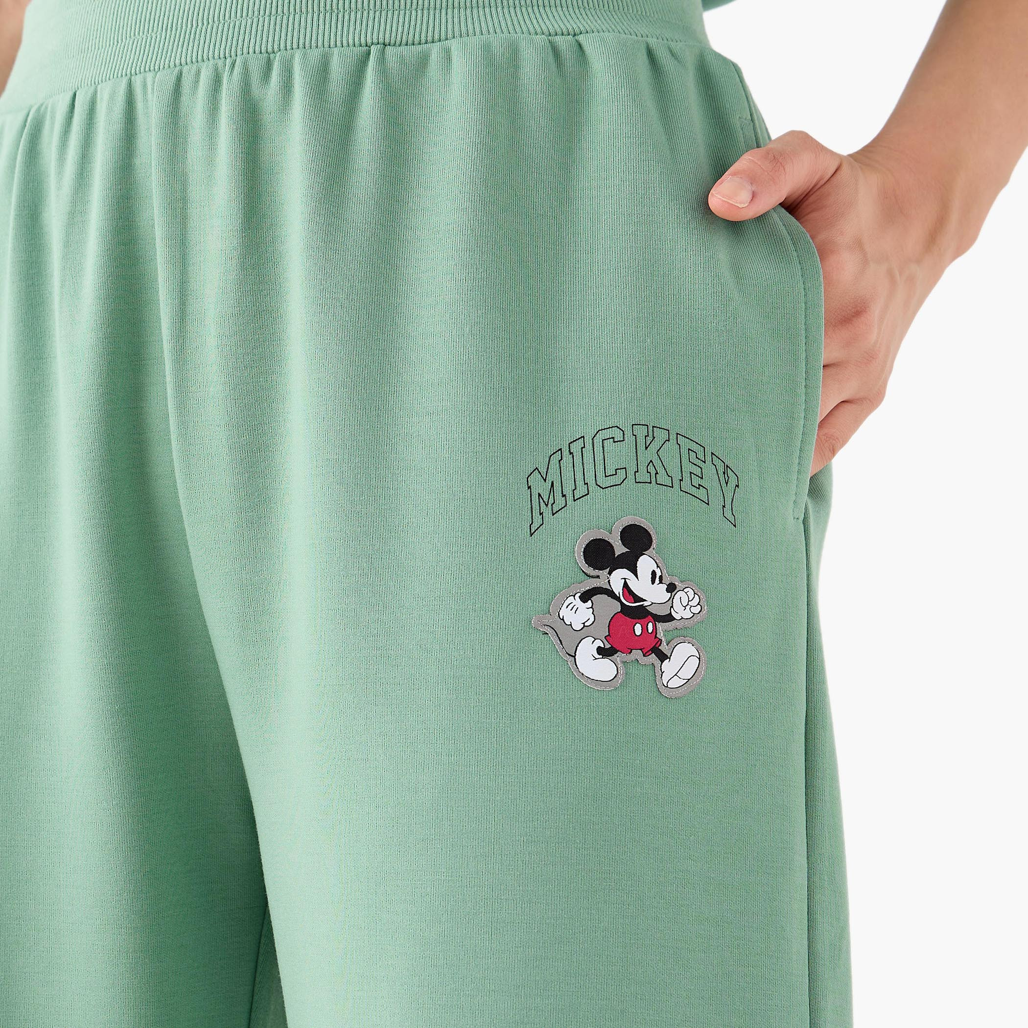 بنطلون رياضي بخصر متوسط وطبعات-women-clothing-bottoms-joggers-image-3
