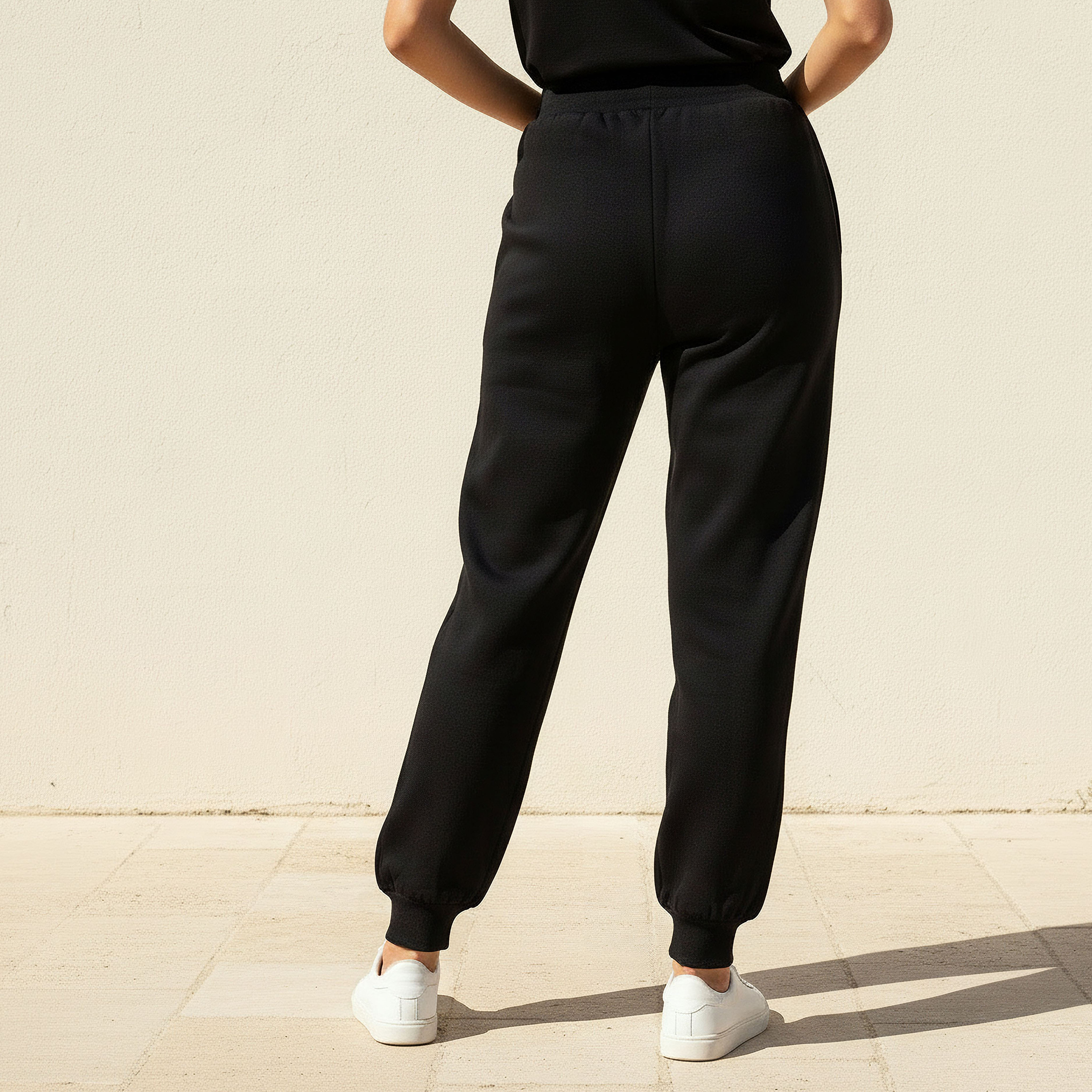 بنطلون رياضي بخصر متوسط وطبعات-women-clothing-bottoms-joggers-image-4