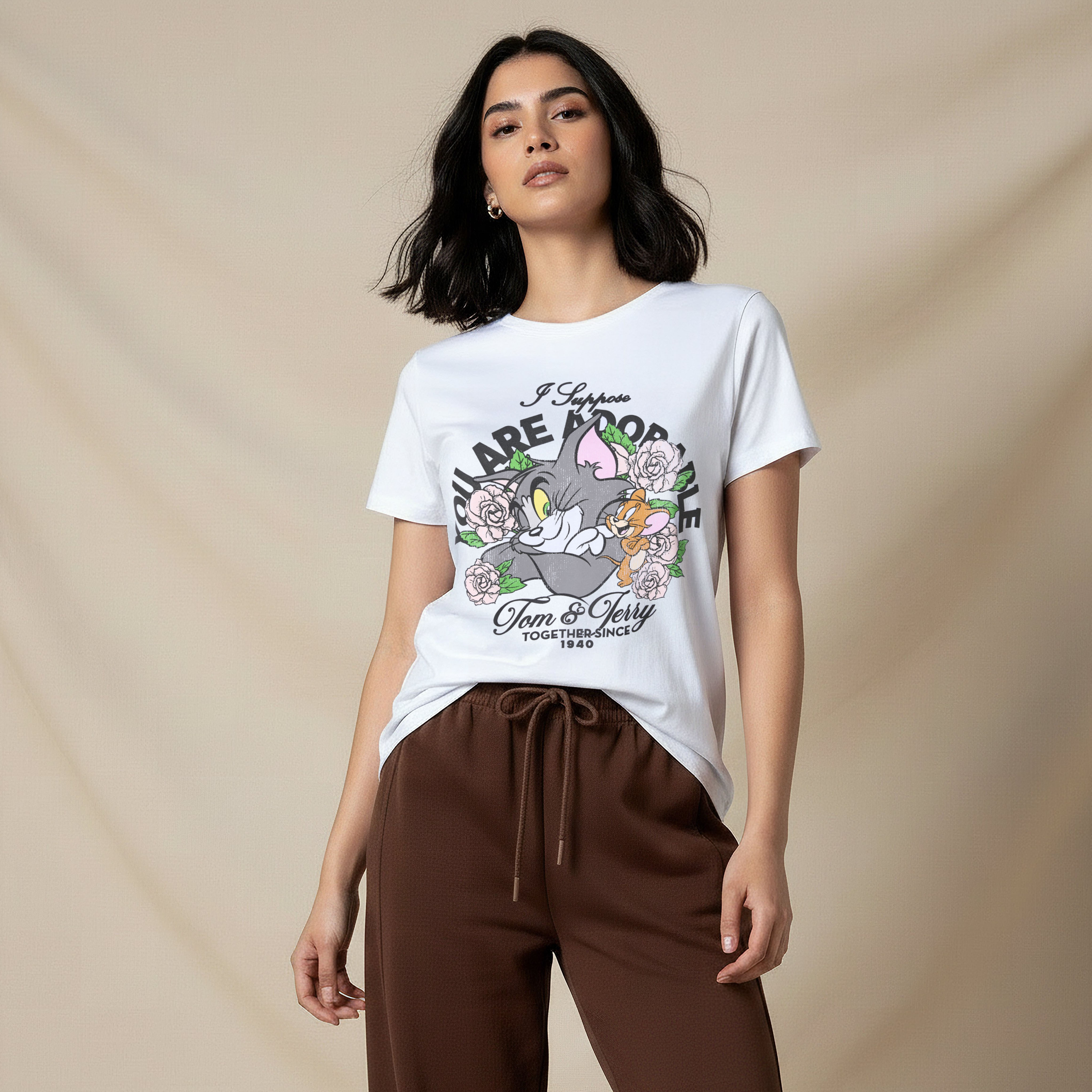 Tom and Jerry T-shirt-women-clothing-tshirts-image-1