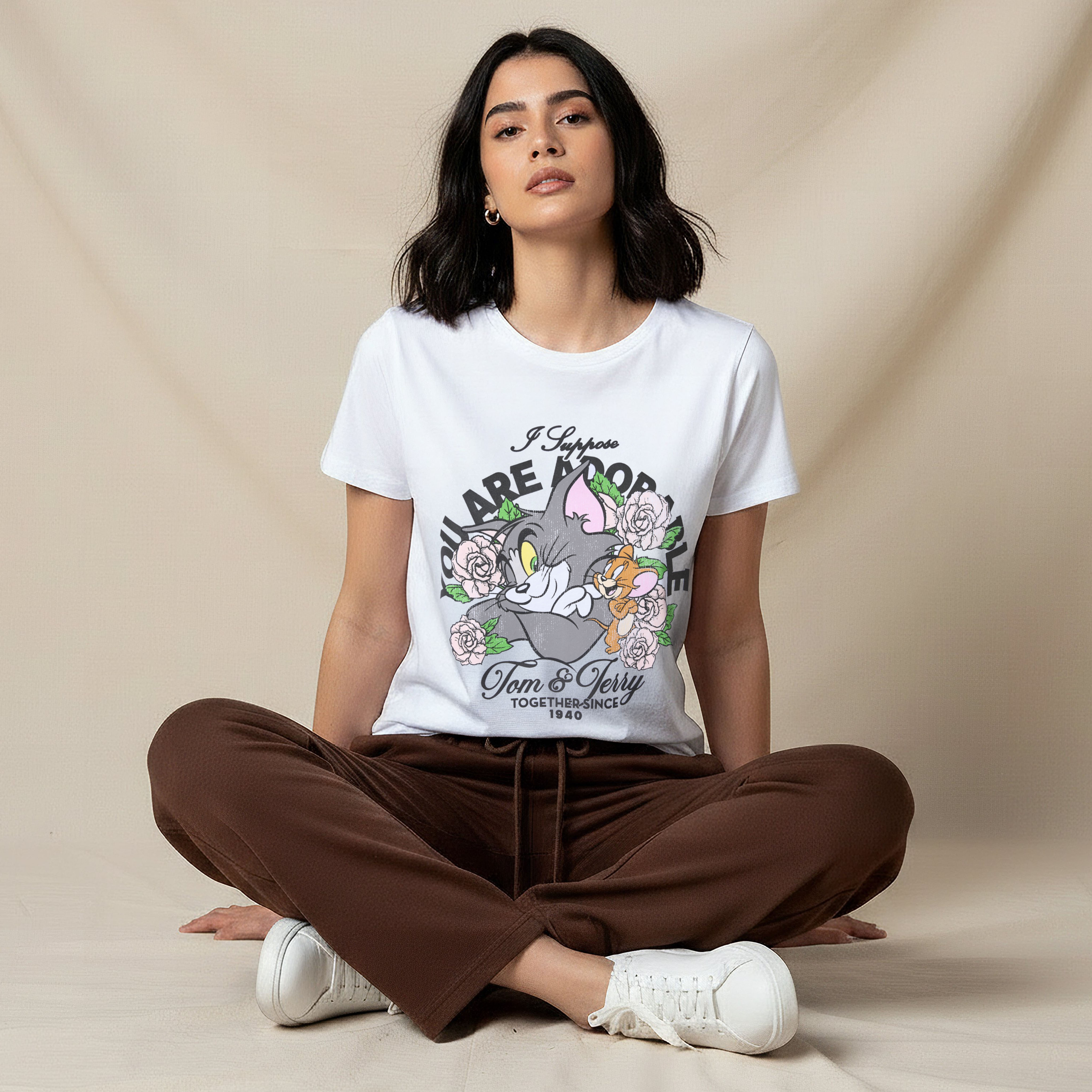 Tom and Jerry T-shirt-women-clothing-tshirts-image-3