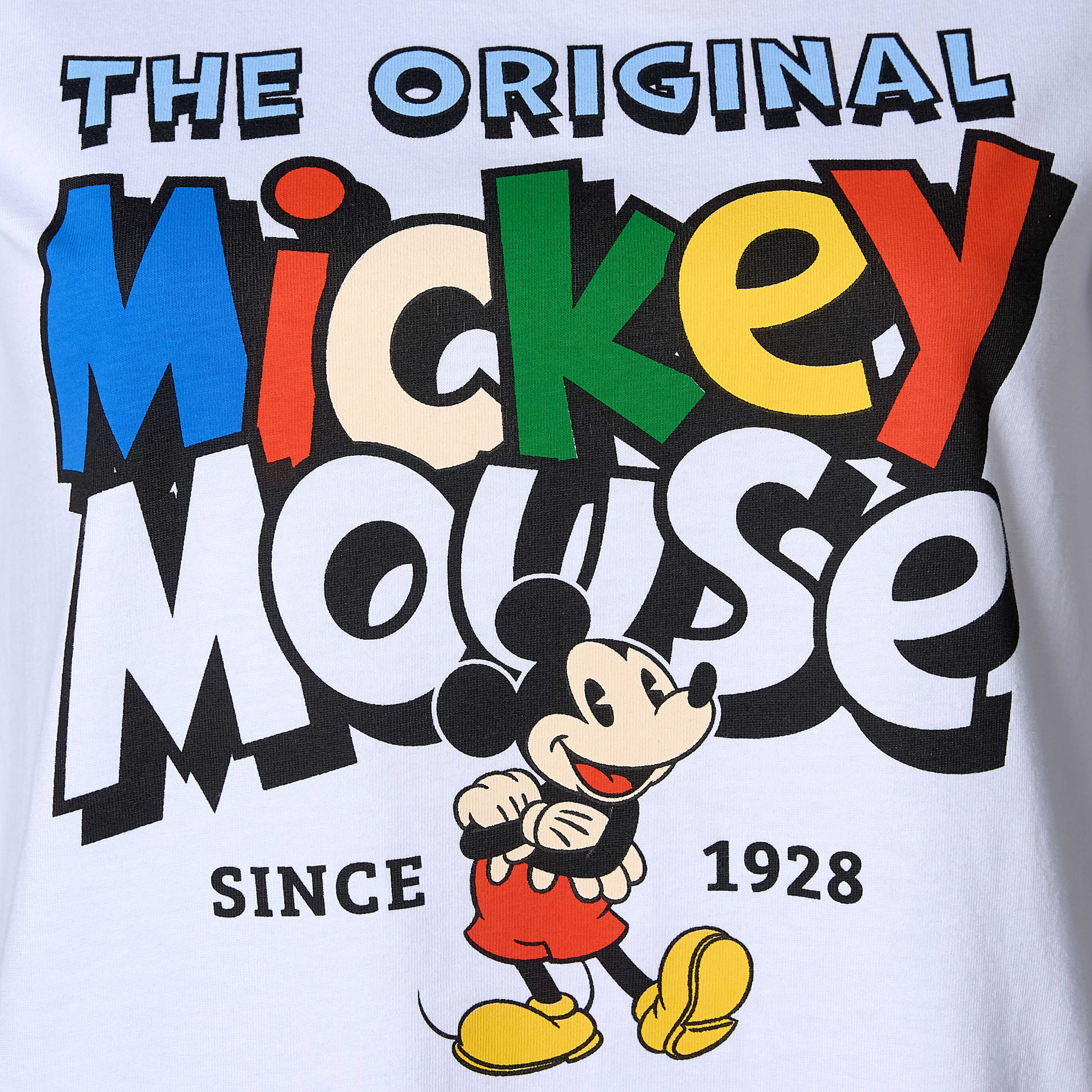 Mickey Mouse Cotton T-shirt-women-clothing-tshirts-image-2