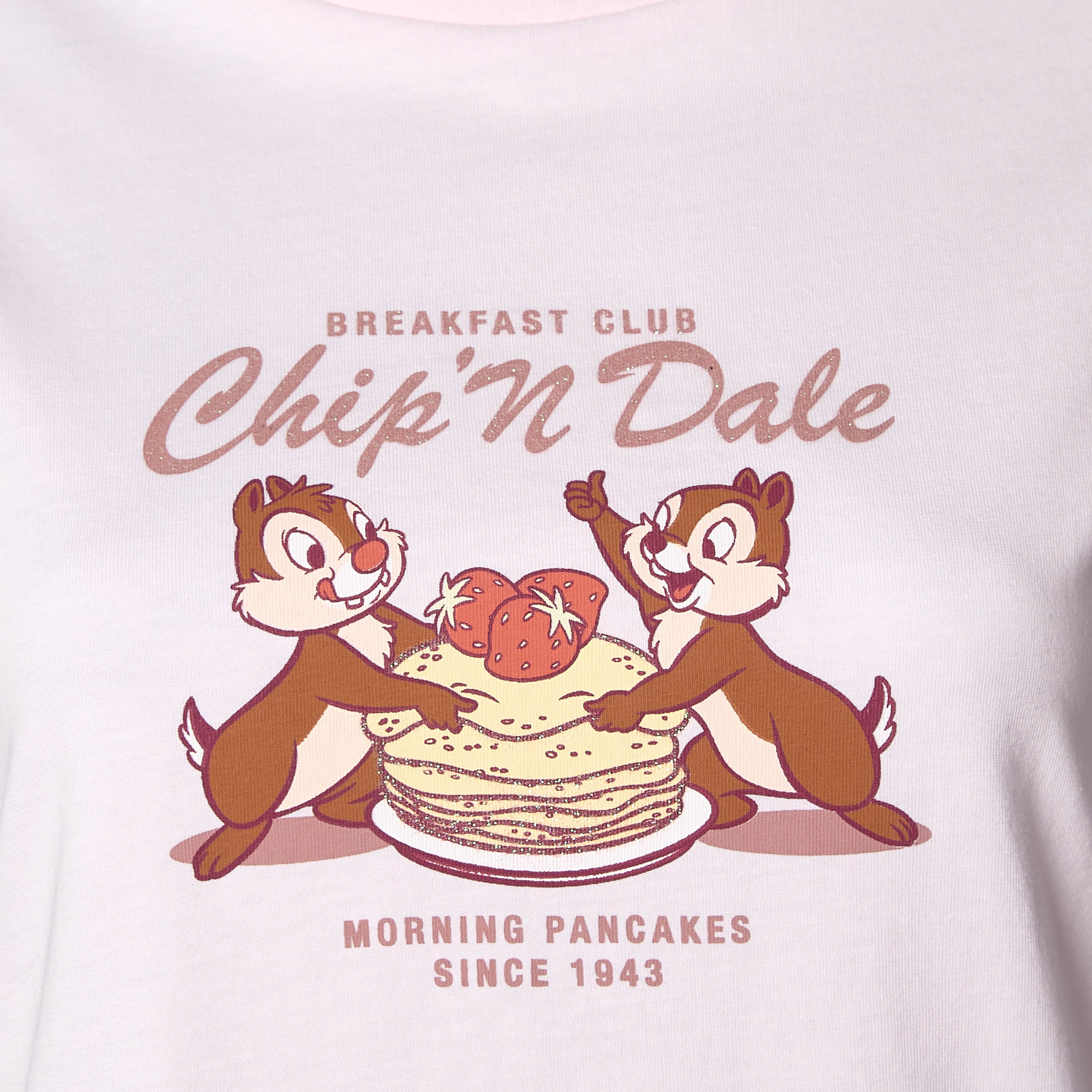 Cotton T-shirt with Chip and Dale Print-women-clothing-tshirts-image-2
