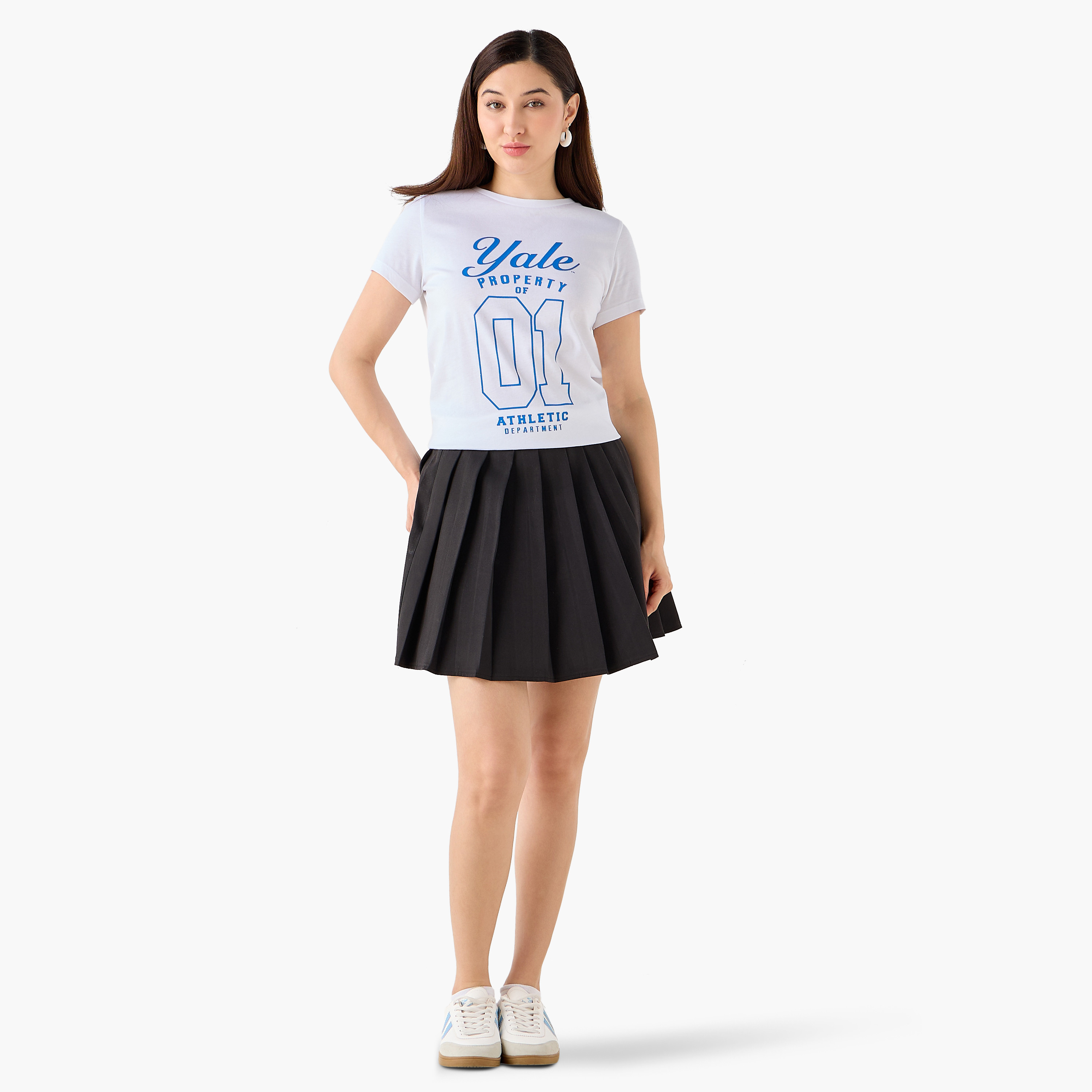 Cotton T-shirt with Yale University Print-PROMO_SP_QA_2FOR49_110625-image-3
