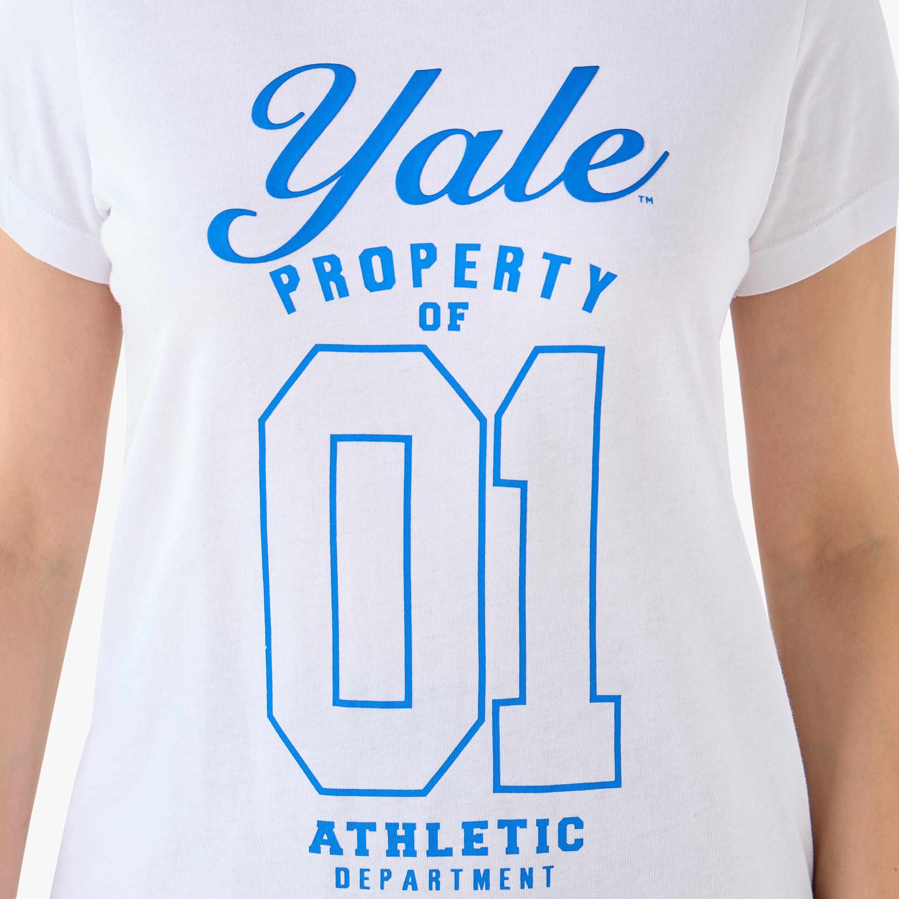Cotton T-shirt with Yale University Print-PROMO_SP_QA_2FOR49_110625-image-5