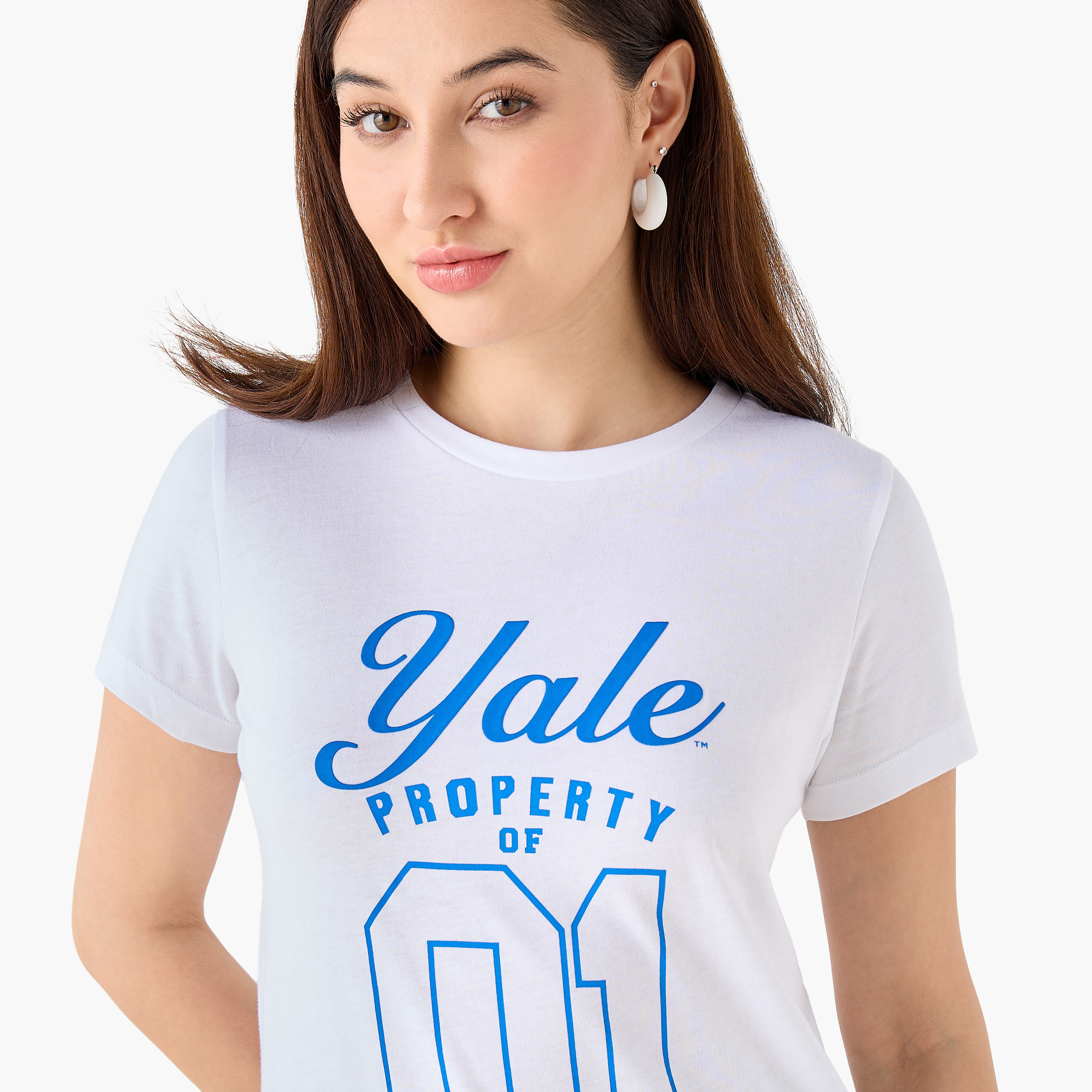 Cotton T-shirt with Yale University Print-PROMO_SP_QA_2FOR49_110625-image-6