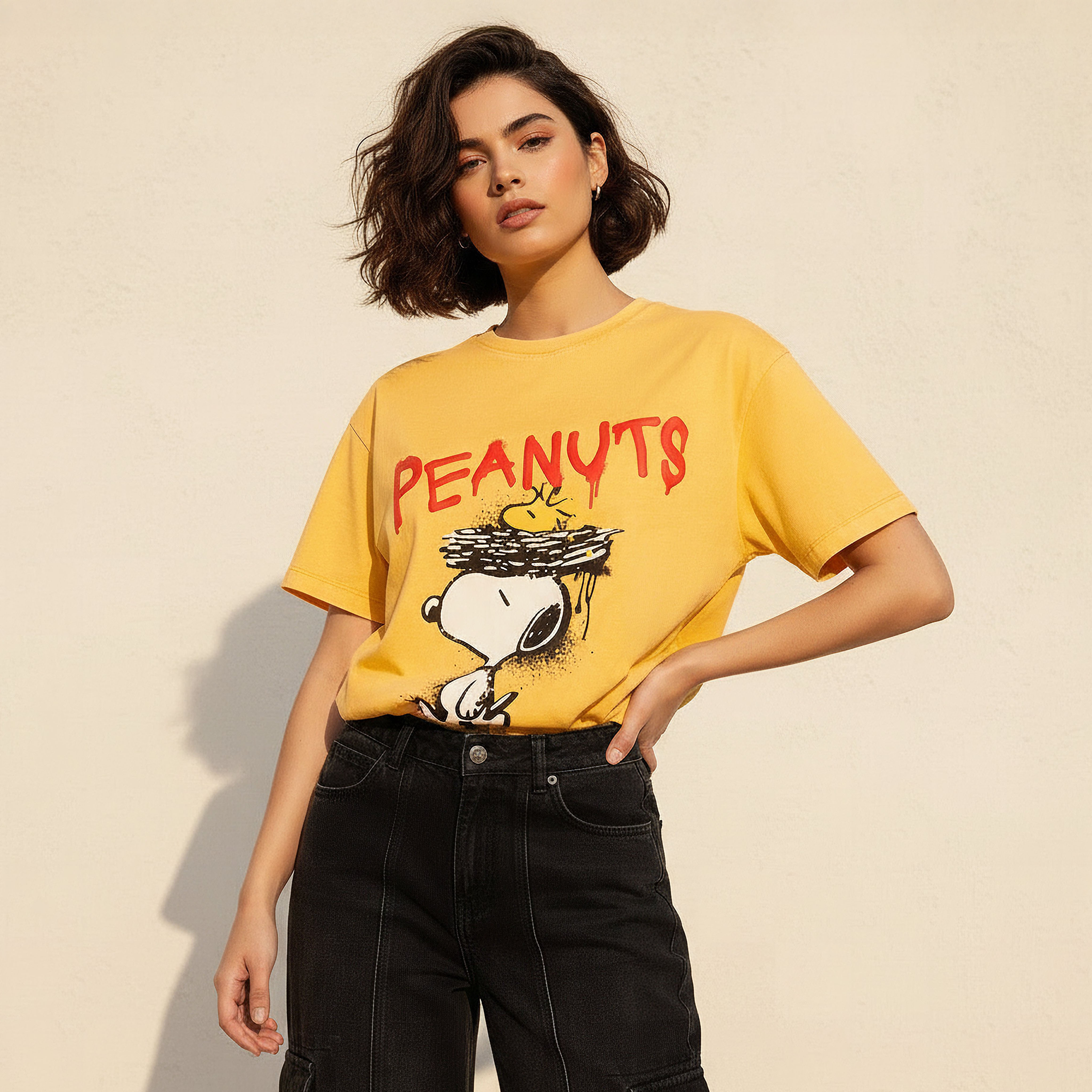 تيشيرت قطن بطبعات-women-clothing-tshirts-image-1