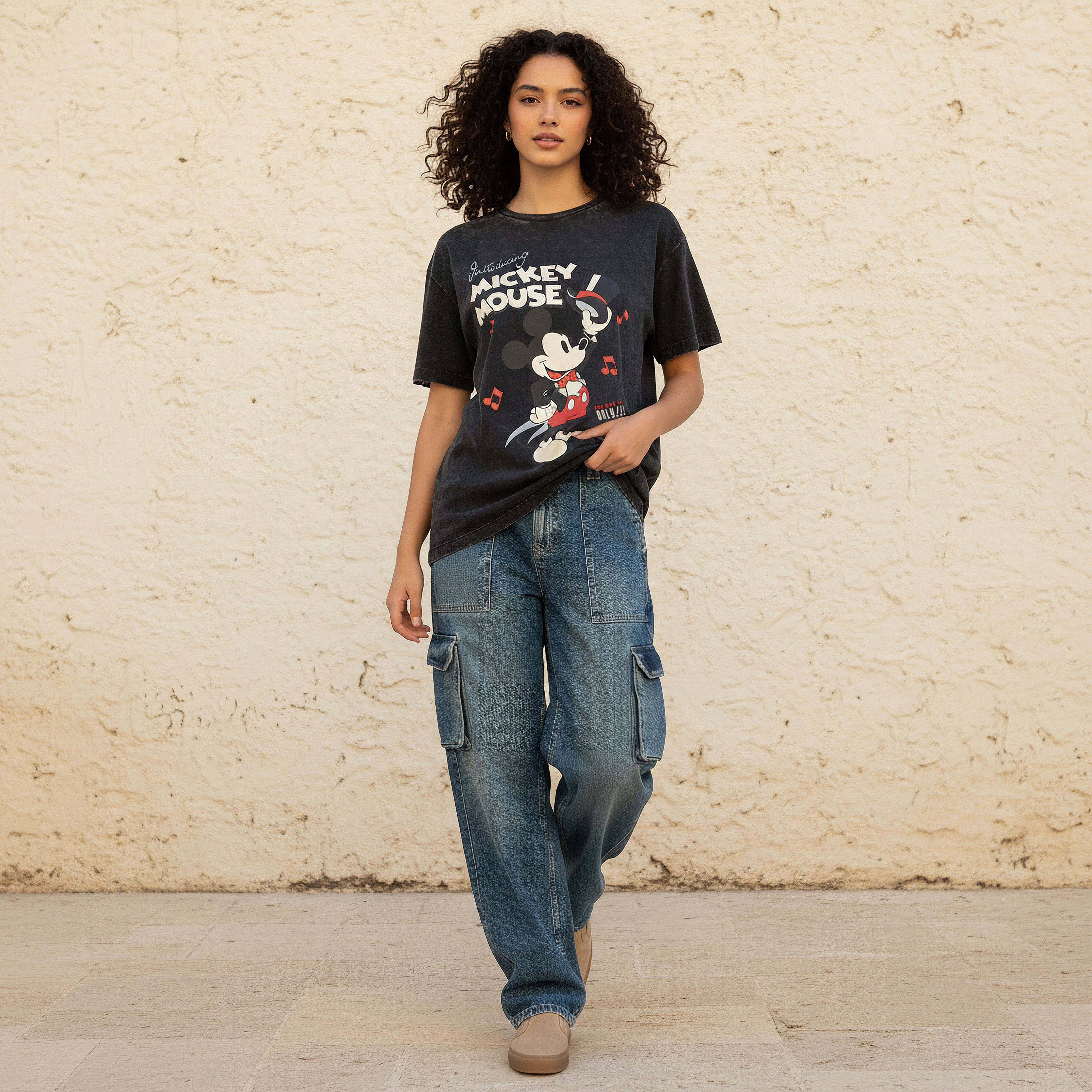 تيشيرت ميكي ماوس قطن-women-clothing-tshirts-image-3