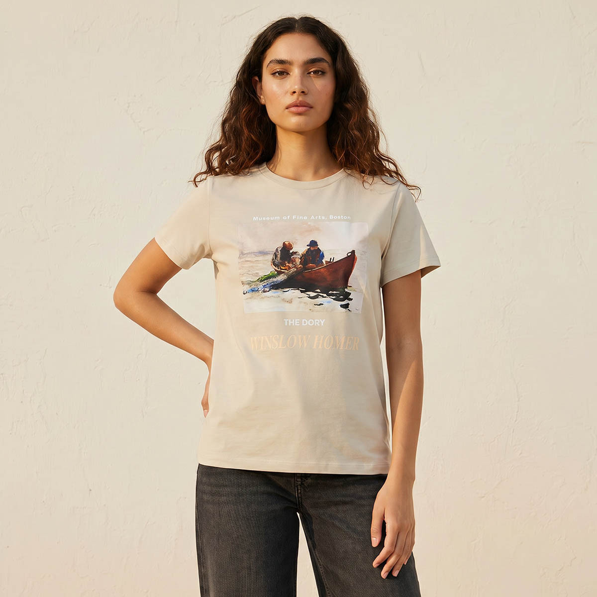 Winslow Homer Cotton T-shirt-women-clothing-tshirts-image-1