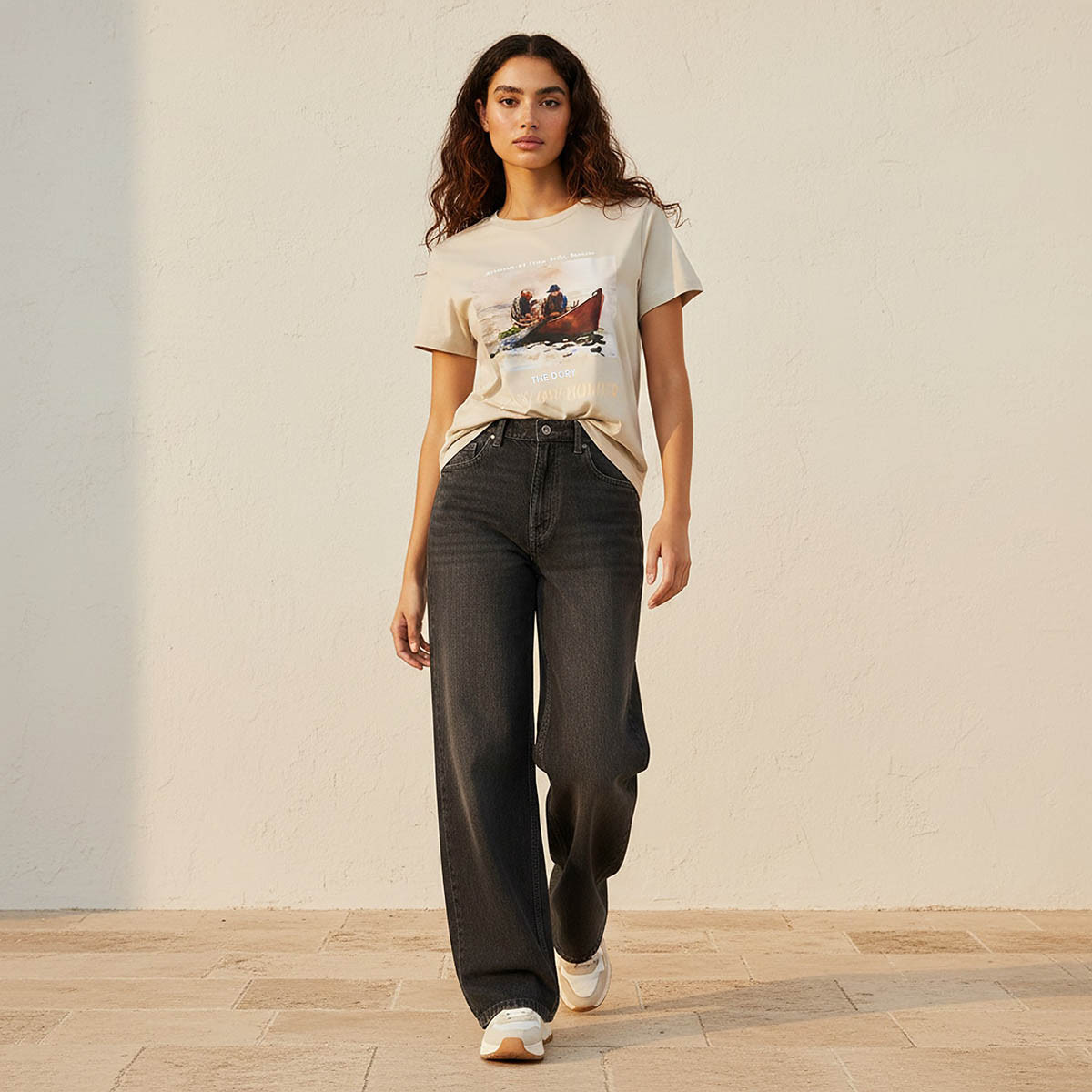 Winslow Homer Cotton T-shirt-women-clothing-tshirts-image-3