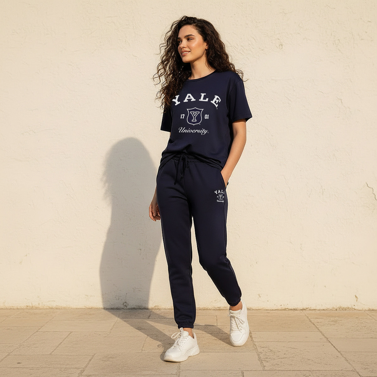 Yale University Relaxed Fit T-shirt-women-clothing-tshirts-image-3