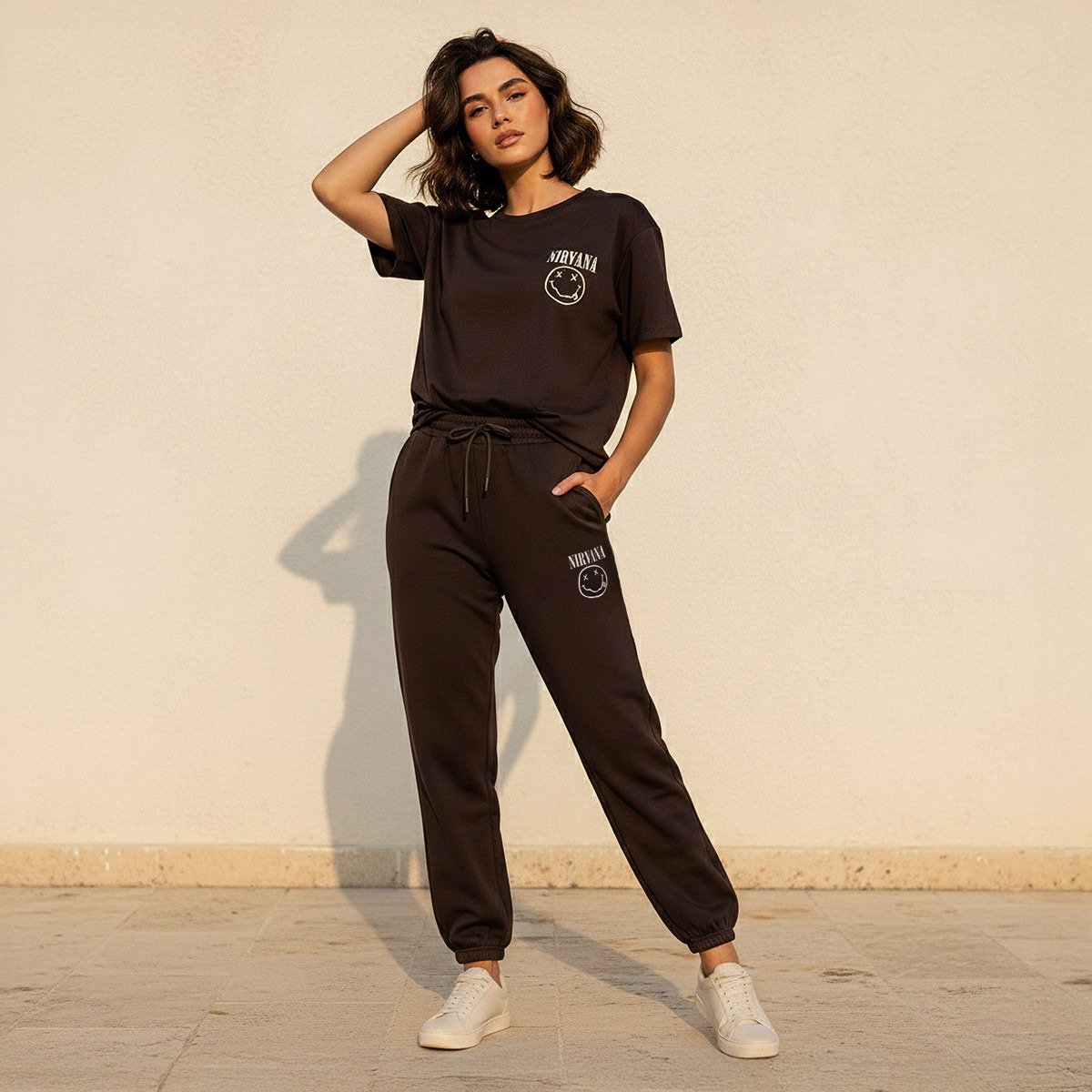 Nirvana Mid-Rise Joggers Drawstring Closure-women-clothing-bottoms-joggers-image-3