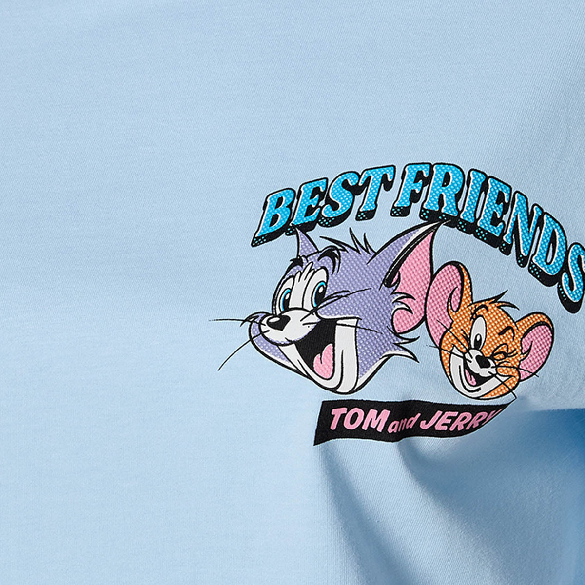 تيشيرت بقصّة بوكسي وطبعات توم أند جيري-women-clothing-tshirts-image-6