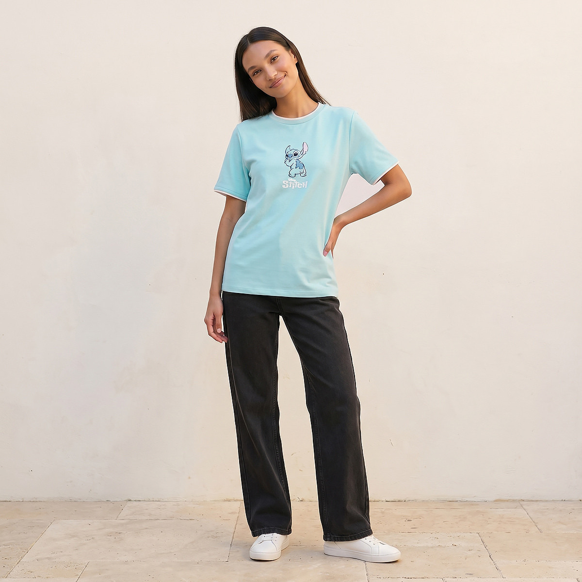 تيشيرت رينجر بتصميم ستيتش-women-clothing-tshirts-image-3