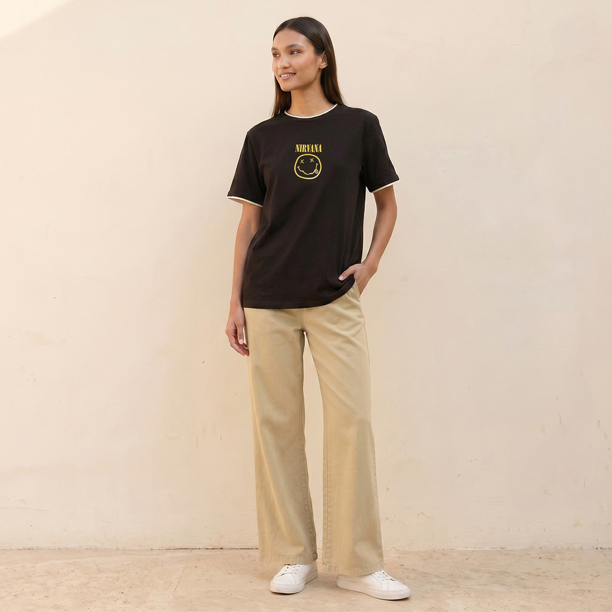 Nirvana Ringer T-shirt-women-clothing-tshirts-image-3