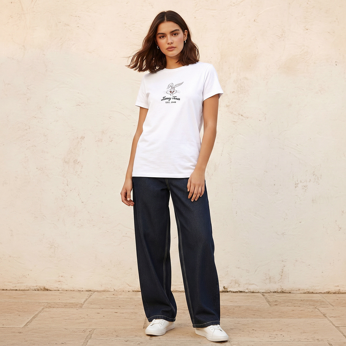 تيشيرت قطن لوني تونز-women-clothing-tshirts-image-3