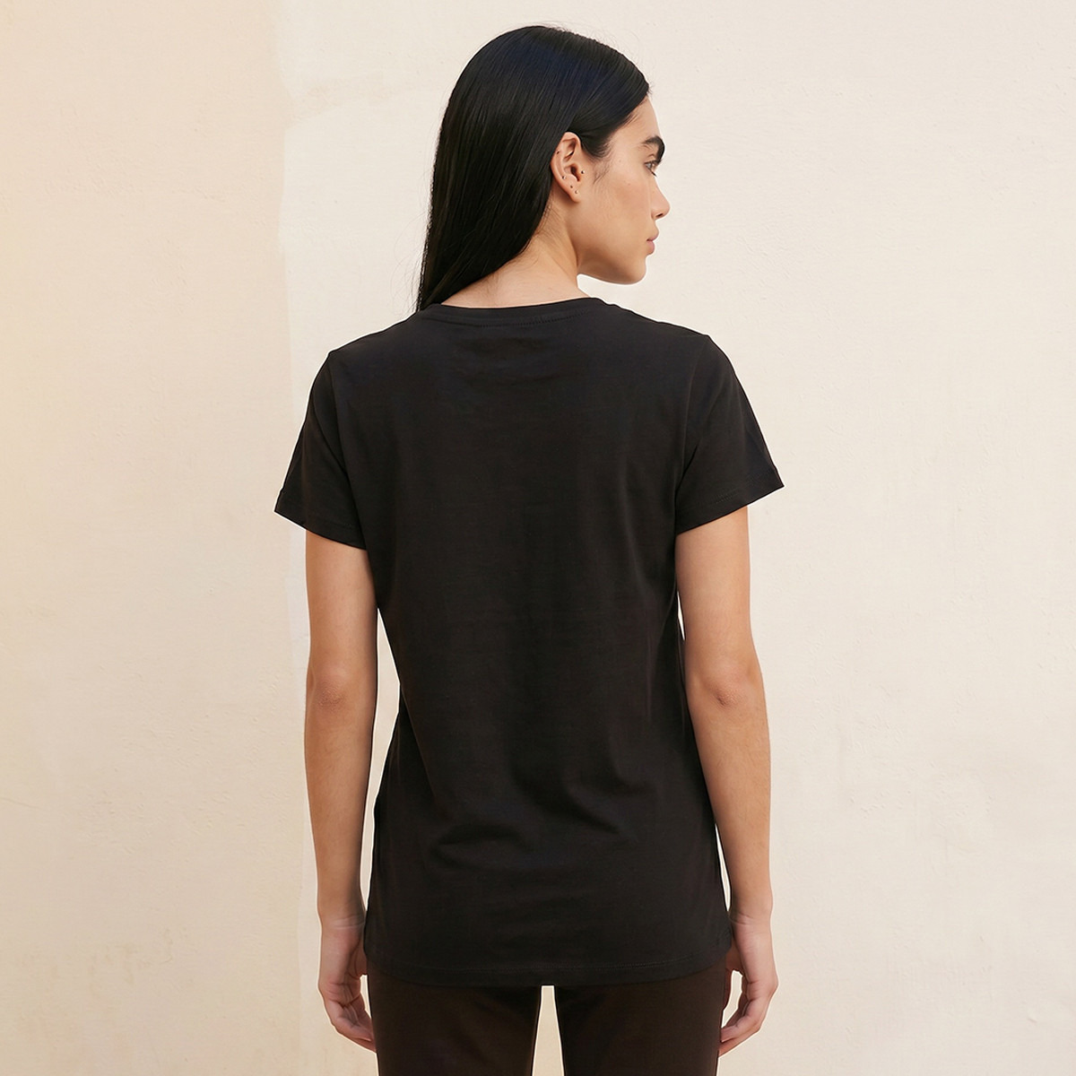 Peanuts Cotton T-shirt-women-clothing-tshirts-image-4
