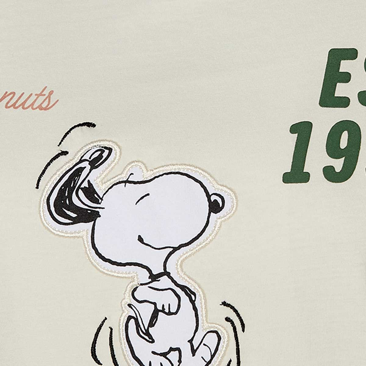 Snoopy Regular Fit Cotton T-shirt-women-clothing-tshirts-image-2