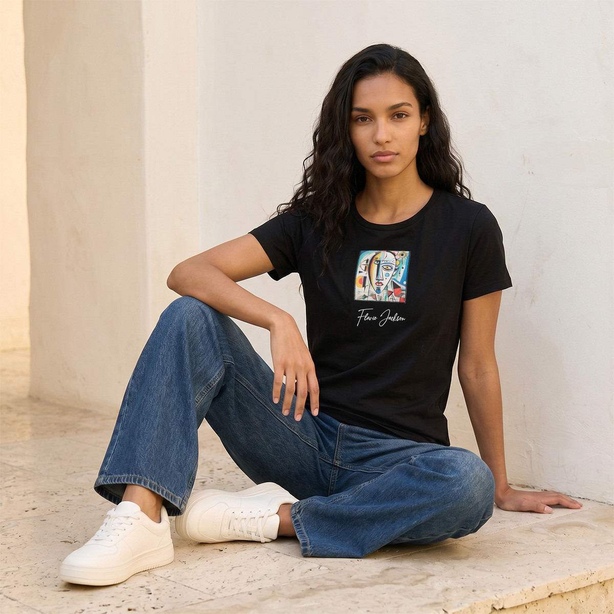 Flavio Jackson Cotton T-shirt-women-clothing-tshirts-image-5