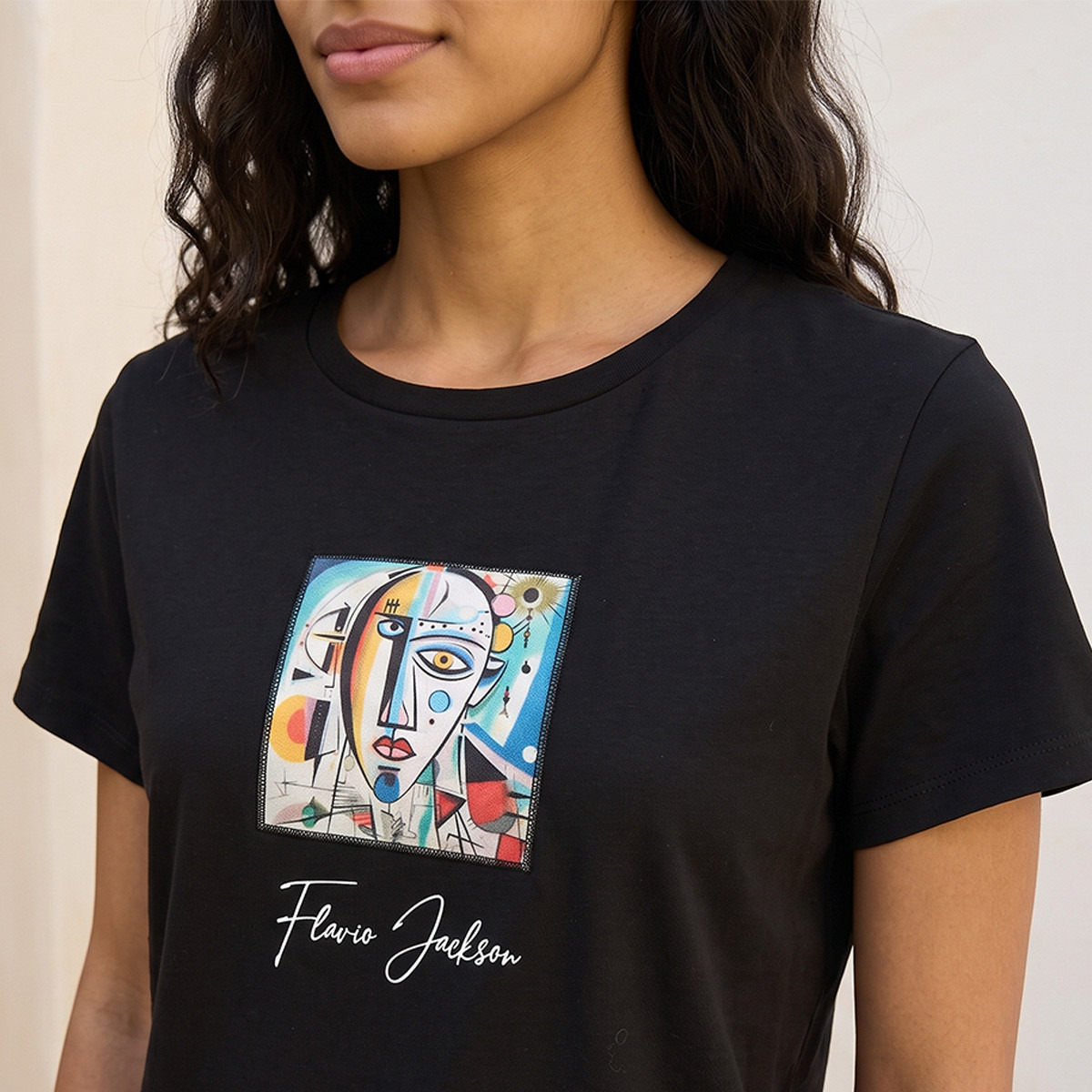 Flavio Jackson Cotton T-shirt-women-clothing-tshirts-image-6