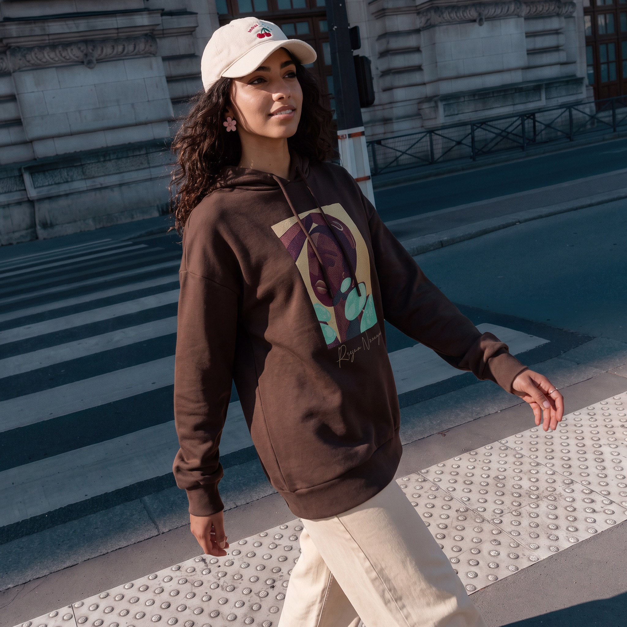 Reyna Noriega Sweatshirt with Hood-women-clothing-hoodiesandsweatshirts-sweatshirts-image-1