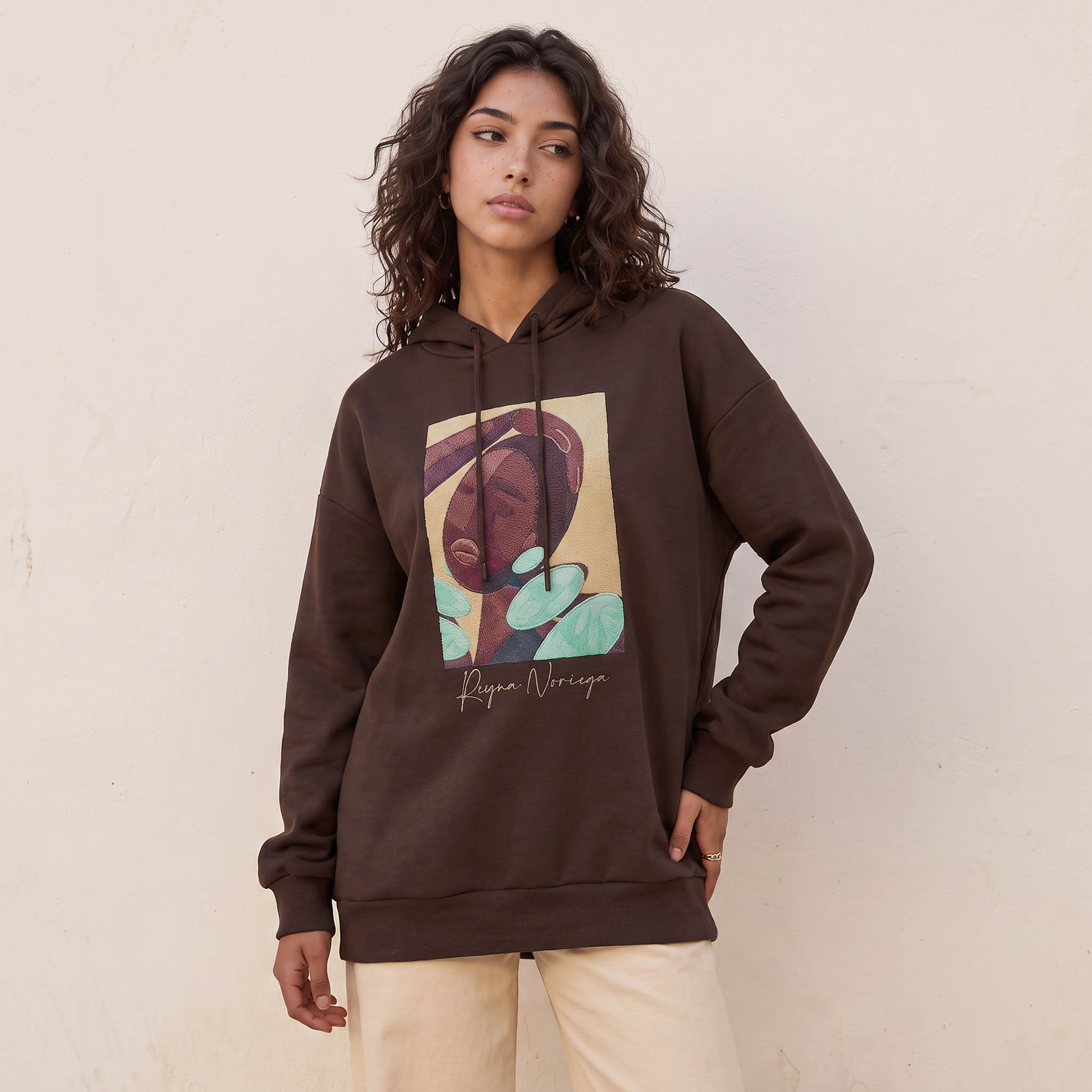 Reyna Noriega Sweatshirt with Hood-women-clothing-hoodiesandsweatshirts-sweatshirts-image-2