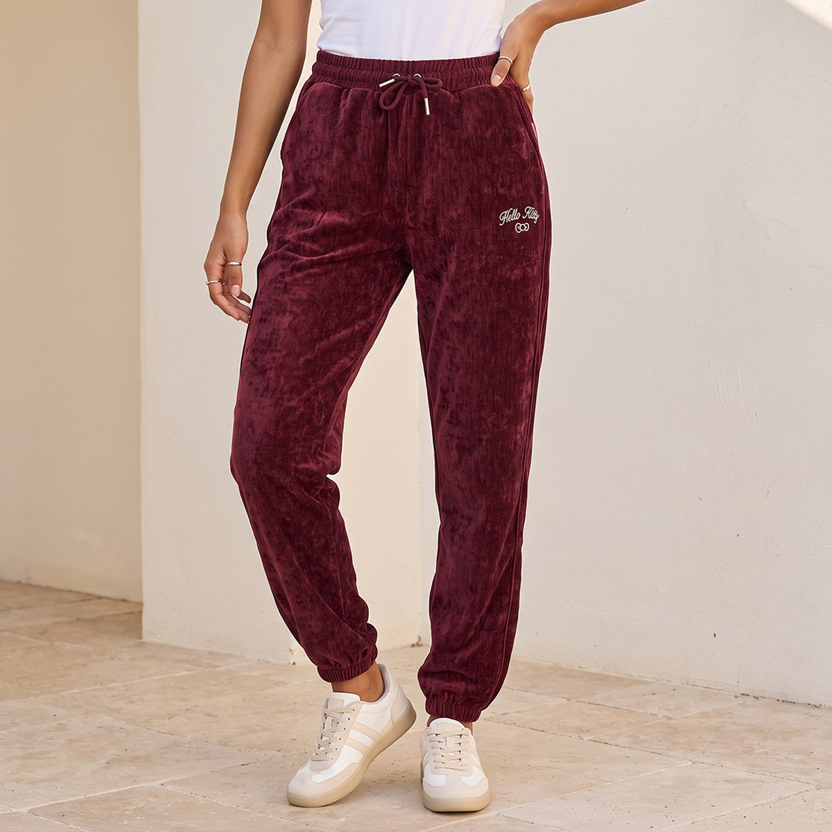 Hello Kitty Truck Joggers-women-clothing-bottoms-joggers-image-1