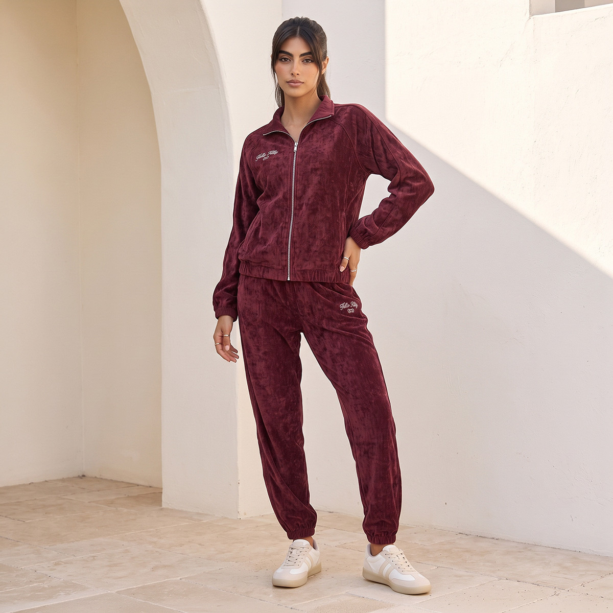 Hello Kitty Truck Joggers-women-clothing-bottoms-joggers-image-2