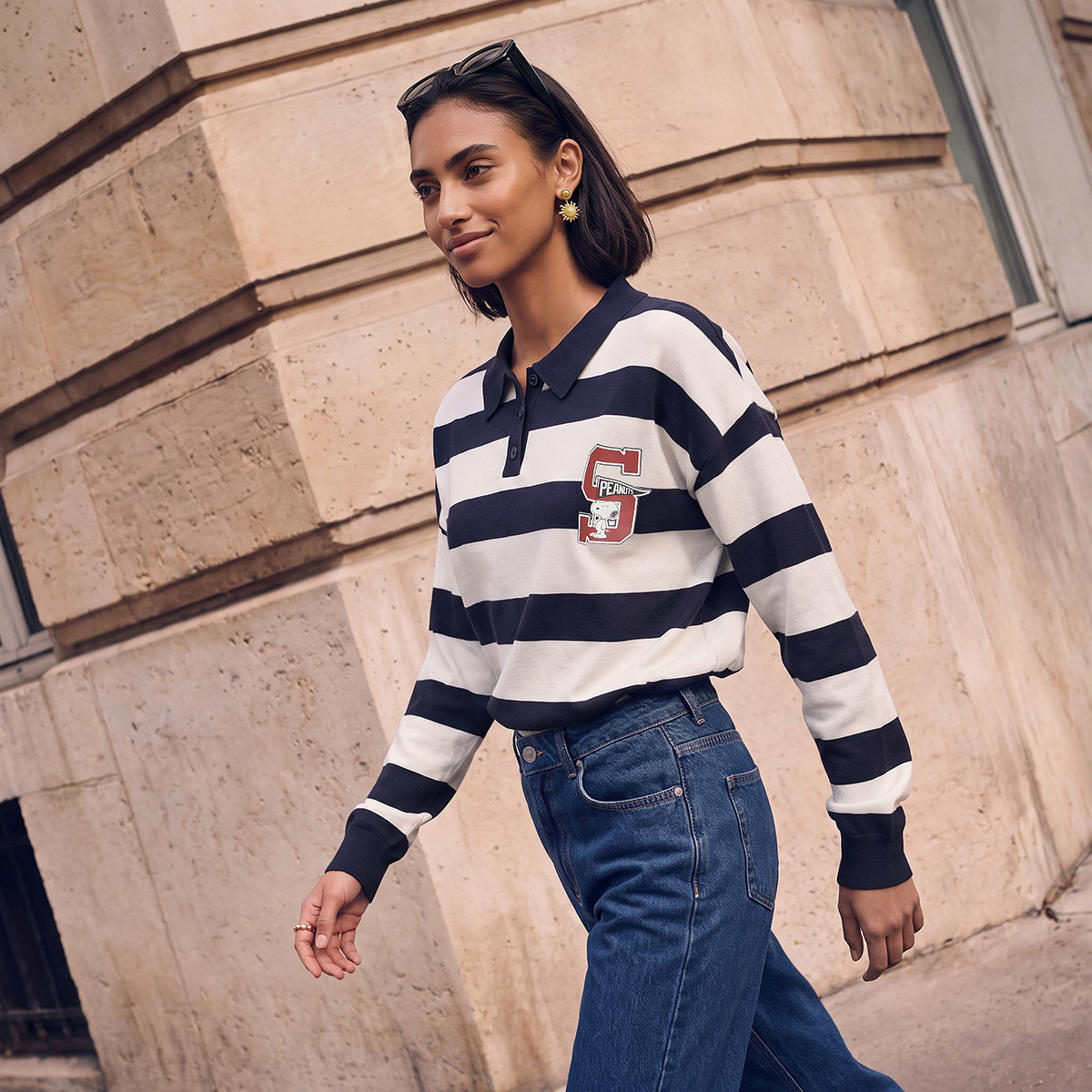 سويت شيرت بفتحة بأزرار وطبعات-women-clothing-hoodiesandsweatshirts-sweatshirts-image-5