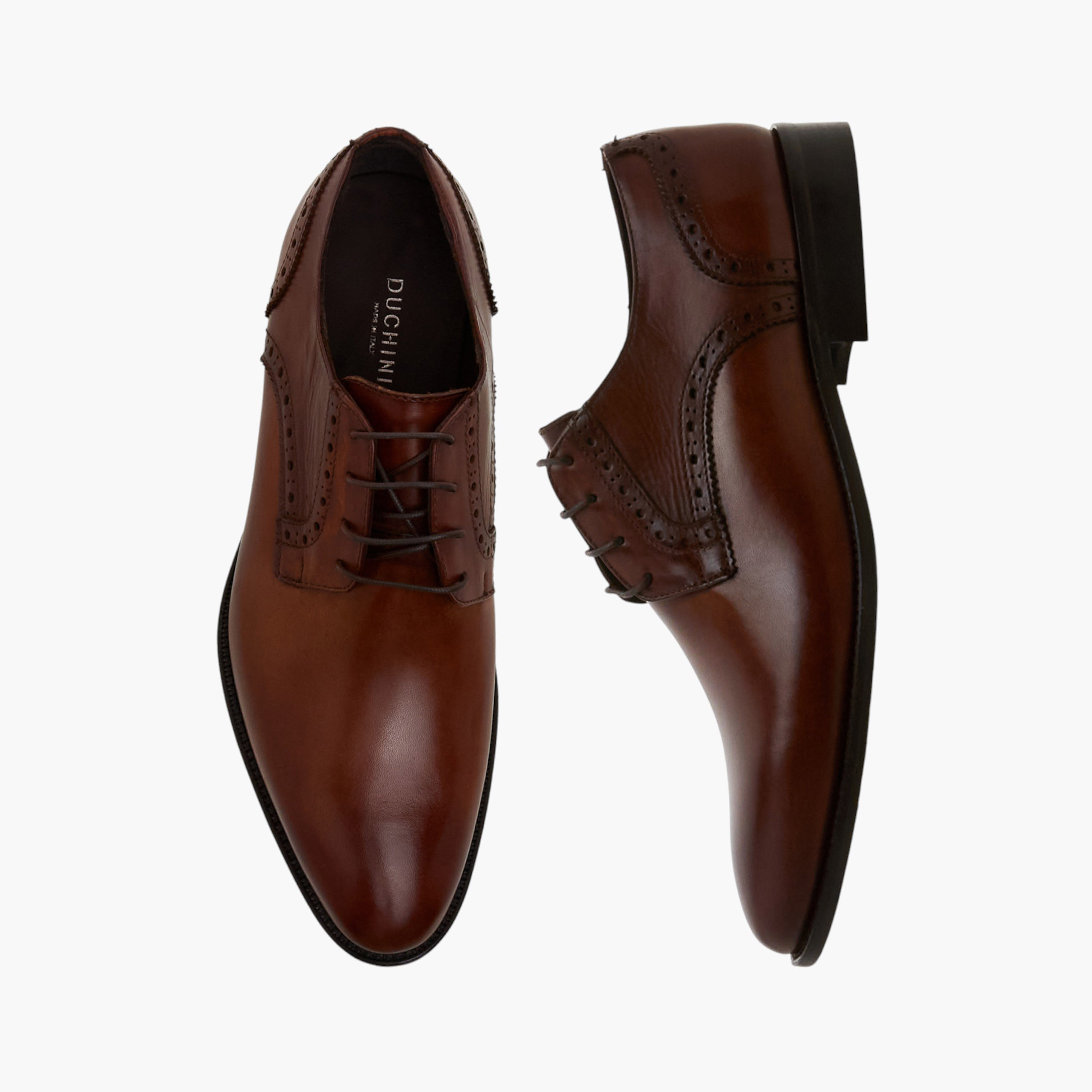 حذاء ديربي جلد برباط للرجال من دوتشيني-men-shoes-formalshoes-image-1