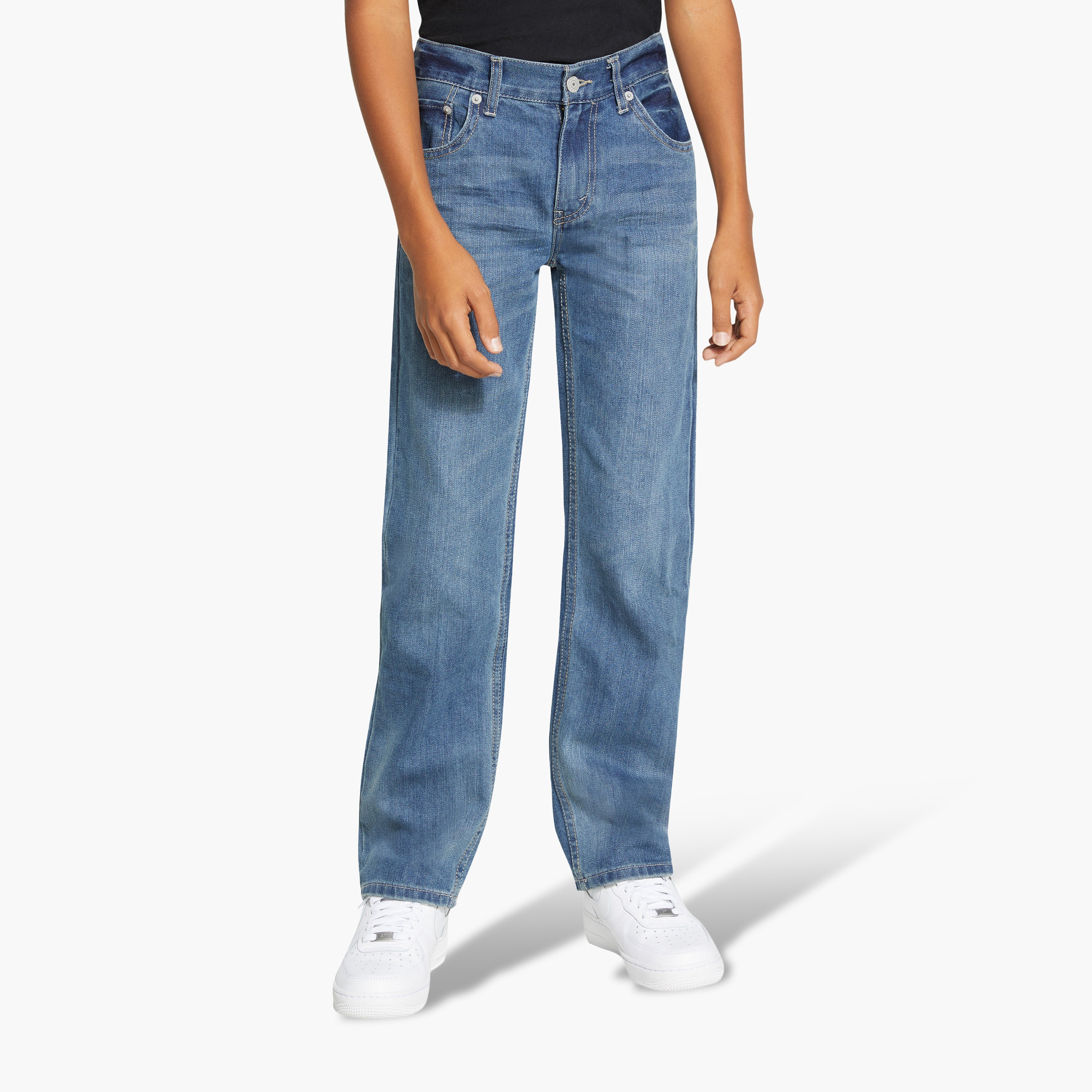 بنطلون جينز "505" بقصة "ريجيولار فيت" من ليفايس-boys-clothing-bottoms-jeans-image-10
