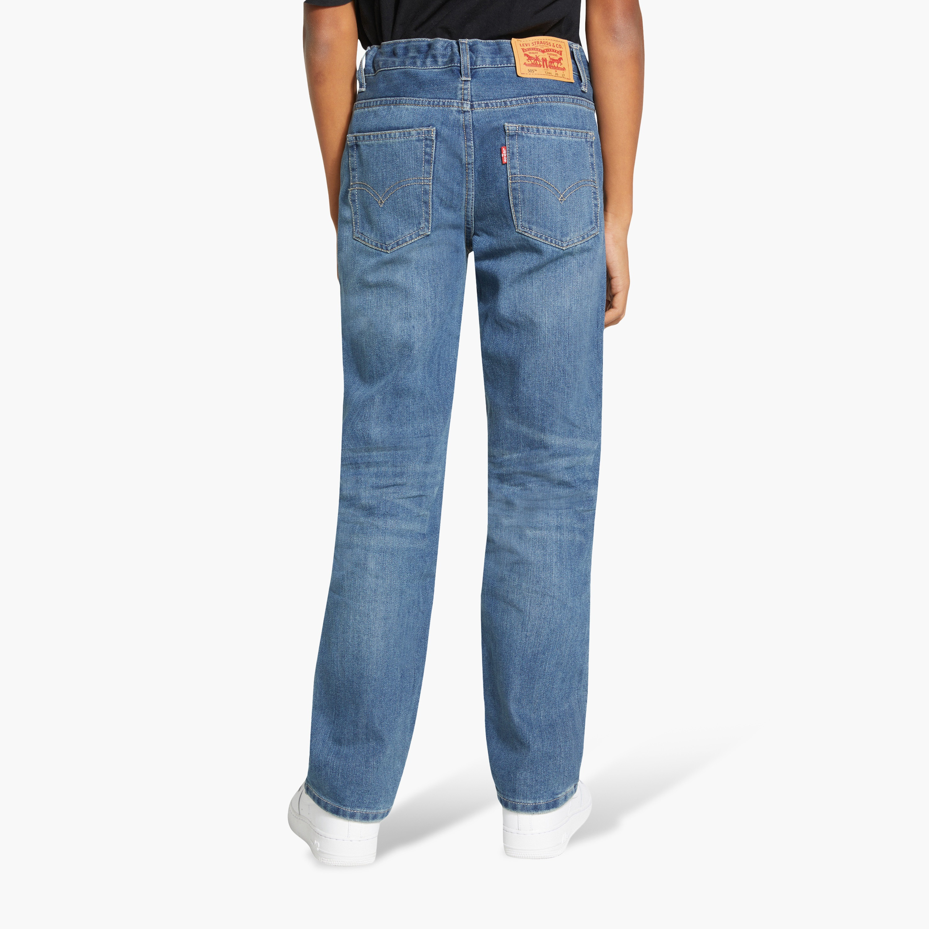 بنطلون جينز "505" بقصة "ريجيولار فيت" من ليفايس-boys-clothing-bottoms-jeans-image-7