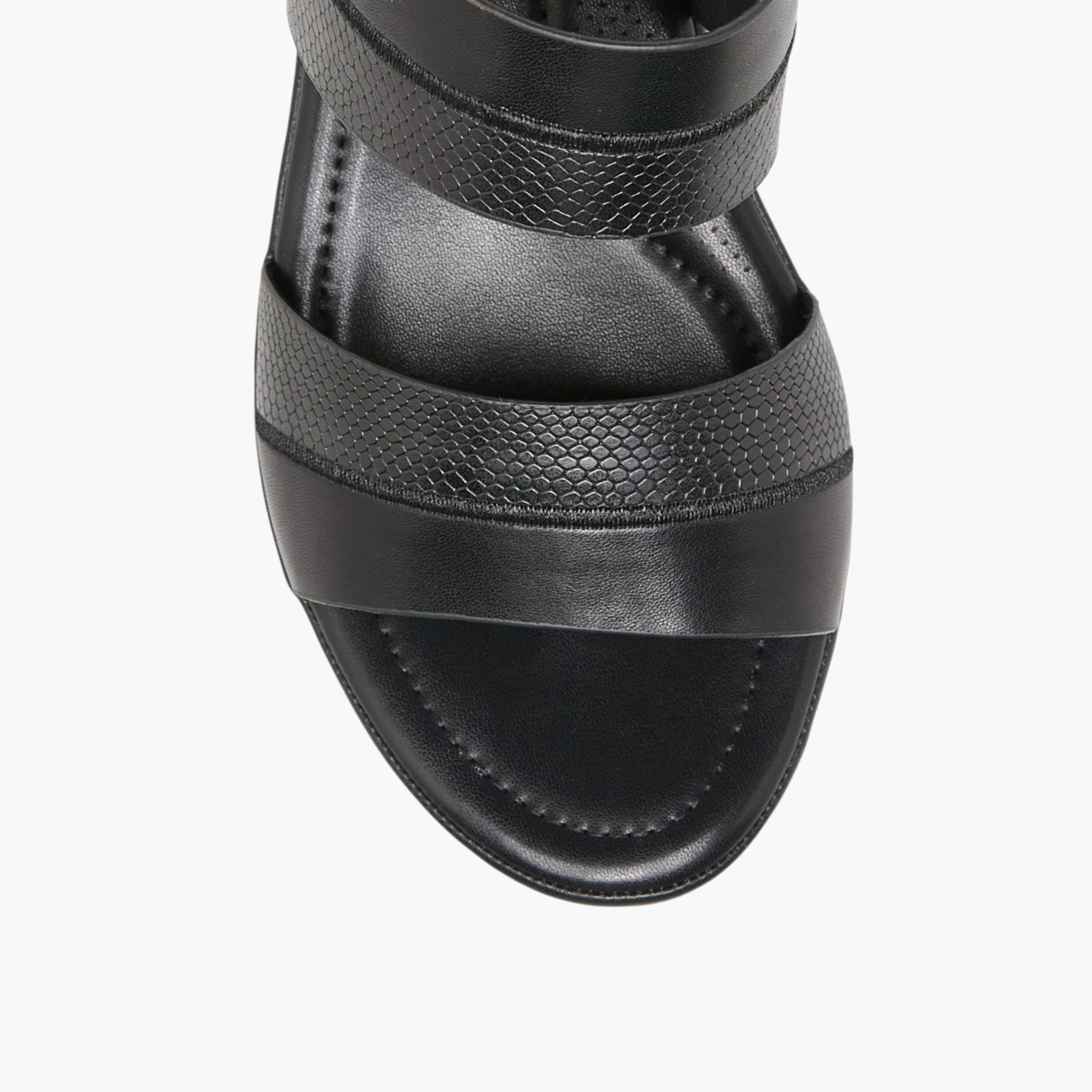 Flora Bella Textured Slip-On Sandals with Block Heels-women-shoes-sandals-heeled-image-4