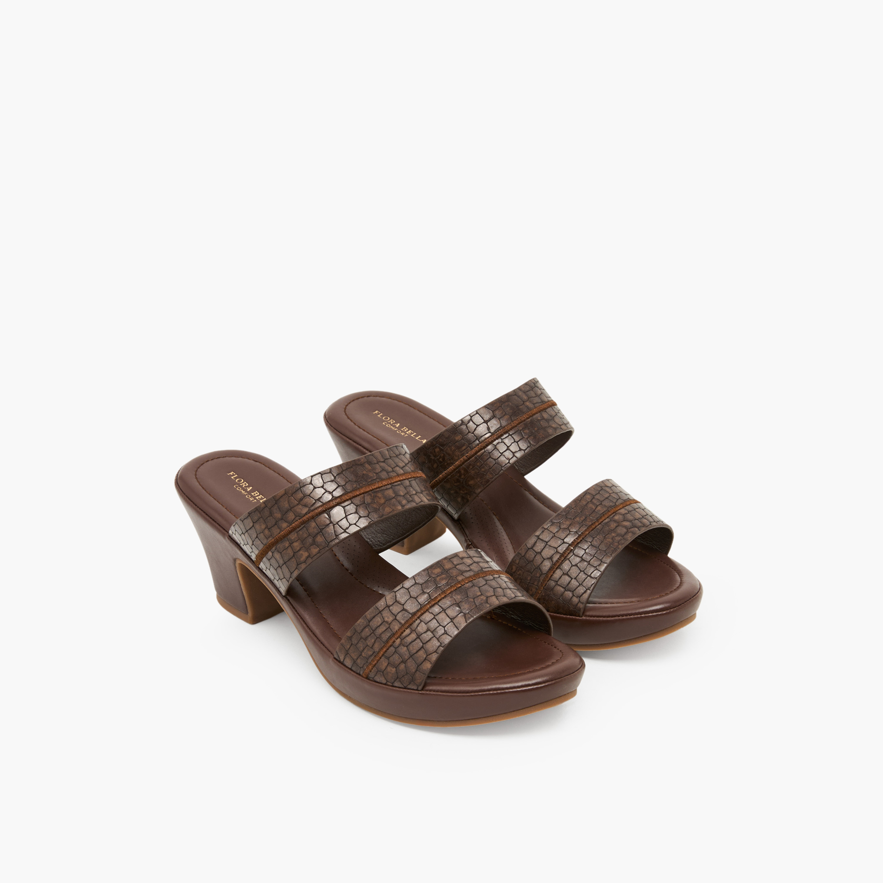 صندل بكعب عريض للنساء من فلورا بيلا-women-shoes-sandals-heeled-image-1