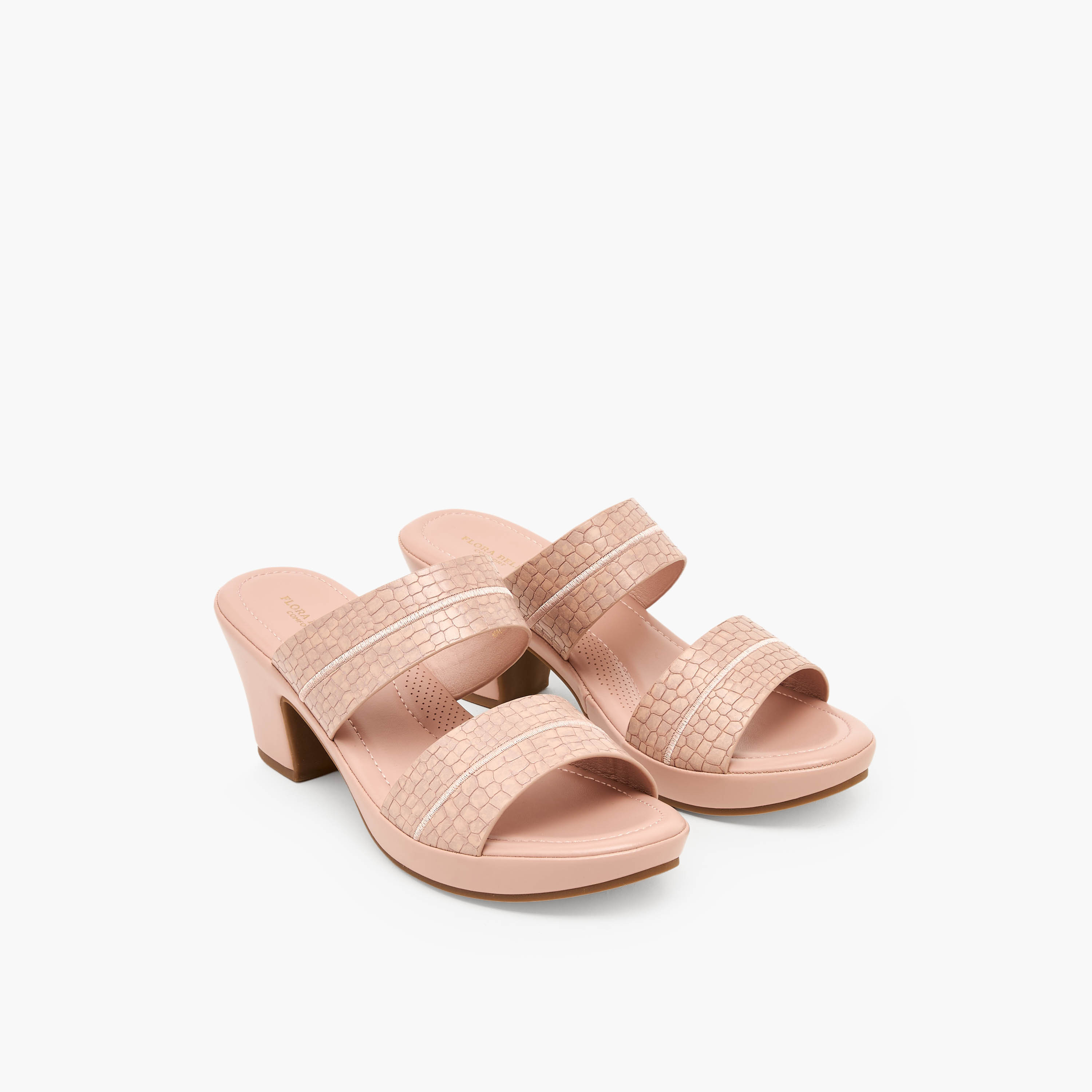 صندل بكعب عريض للنساء من فلورا بيلا-women-shoes-sandals-heeled-image-1