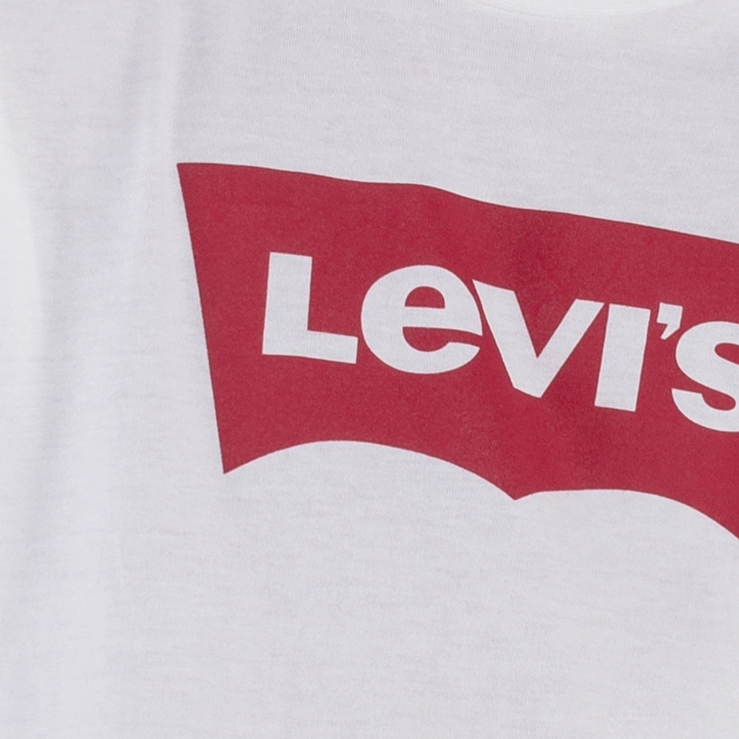 Levi's Boys White Logo Crew Neck Short Sleeves T-Shirt-baby-boys-clothing-shirts-image-3