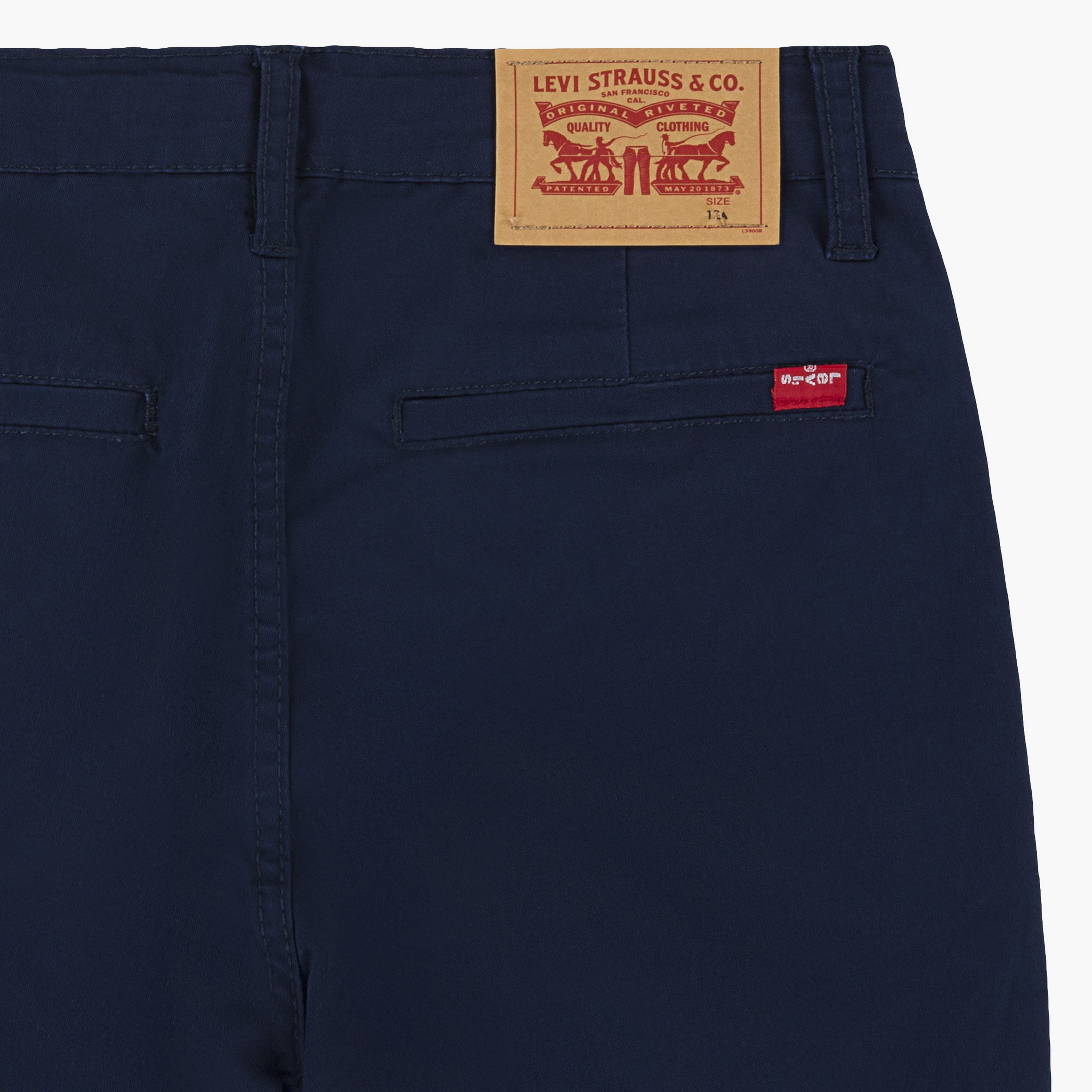 شورت سادة بزر إغلاق من ليفايز-boys-clothing-schoolwear-bottoms-shorts-image-5