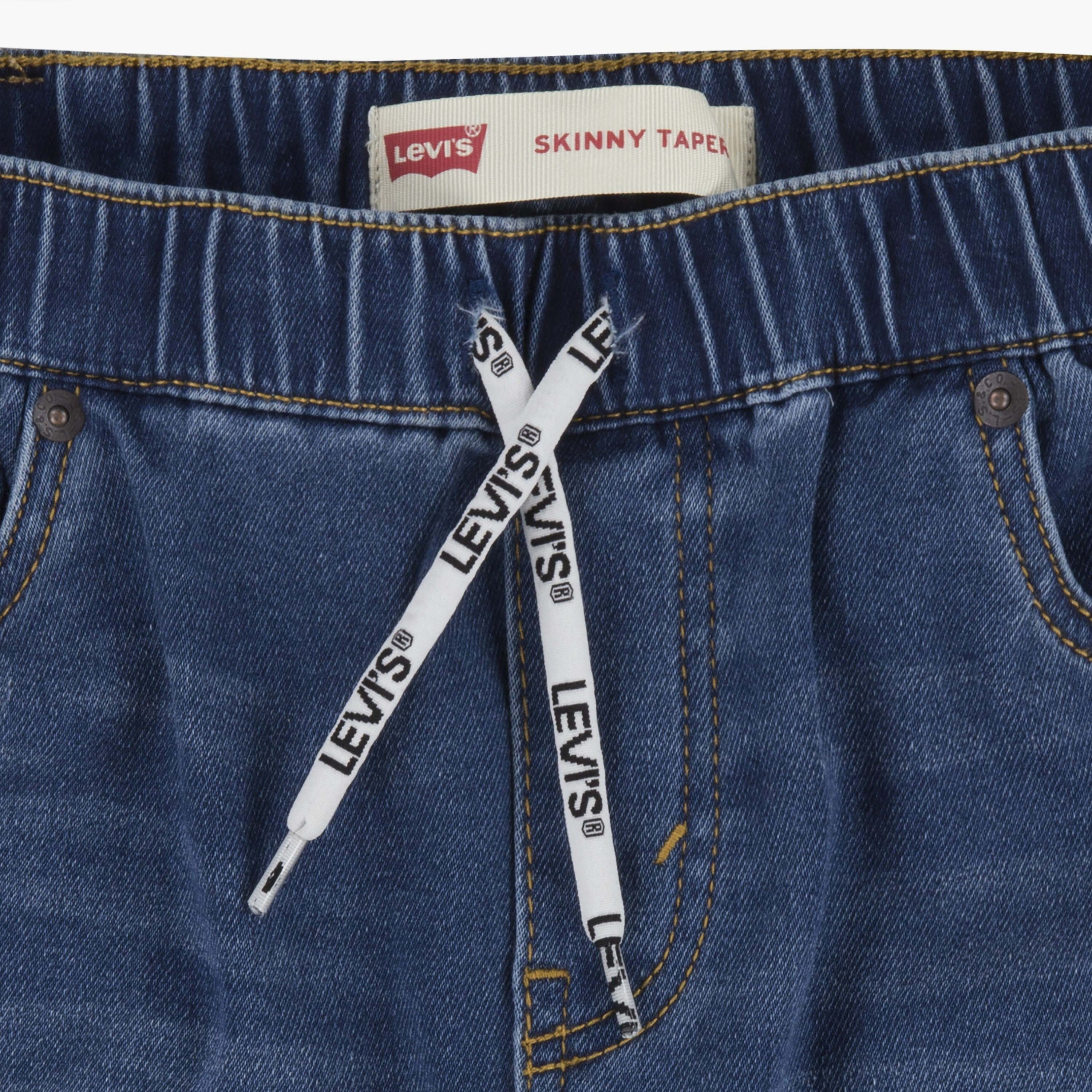 Levi's Skinny Dobby Pull On Pants-boys-clothing-bottoms-jeans-image-3