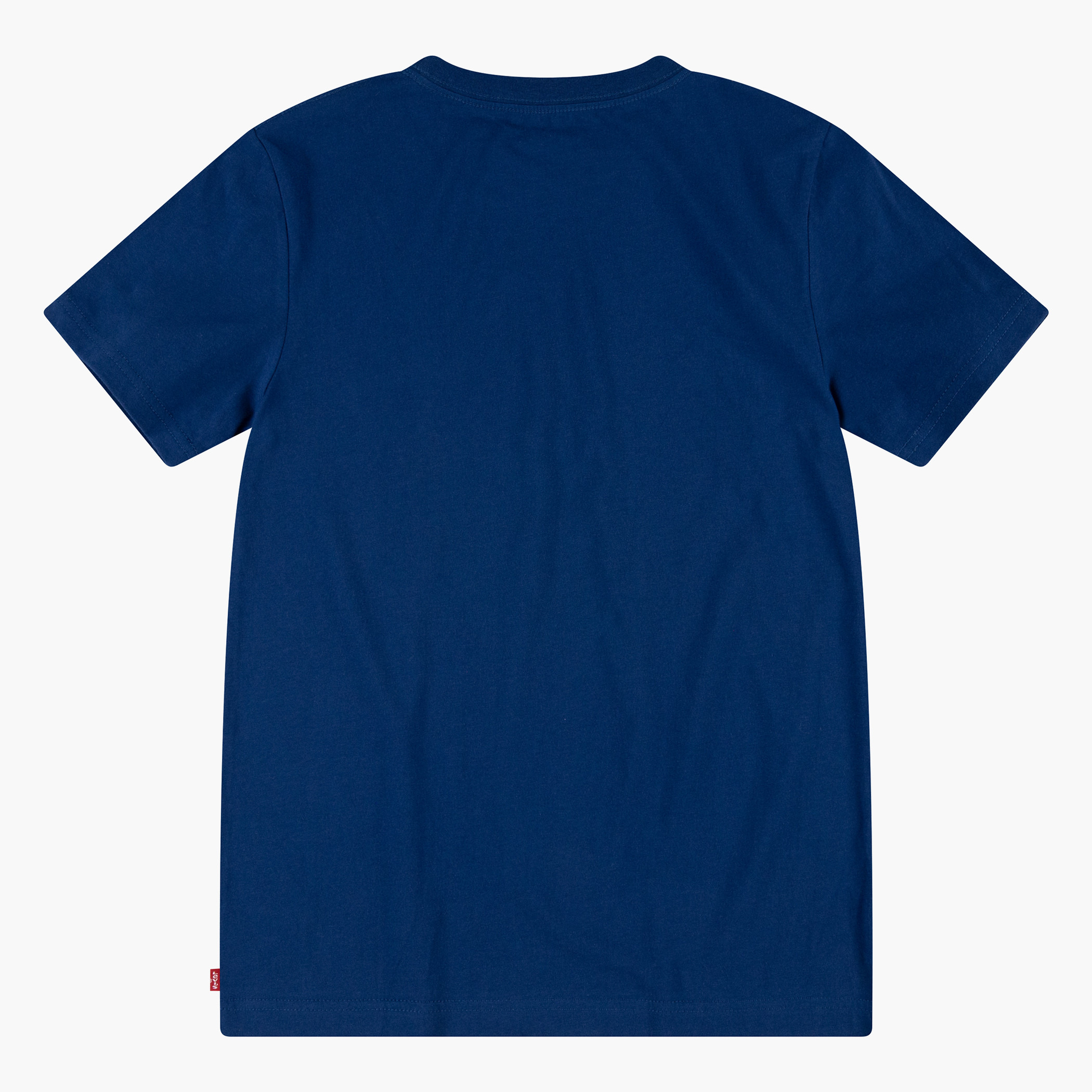 Levis Boys Navy Blue Graphic Crew Neck Short Sleeves T-Shirt-baby-boys-clothing-shirts-image-2