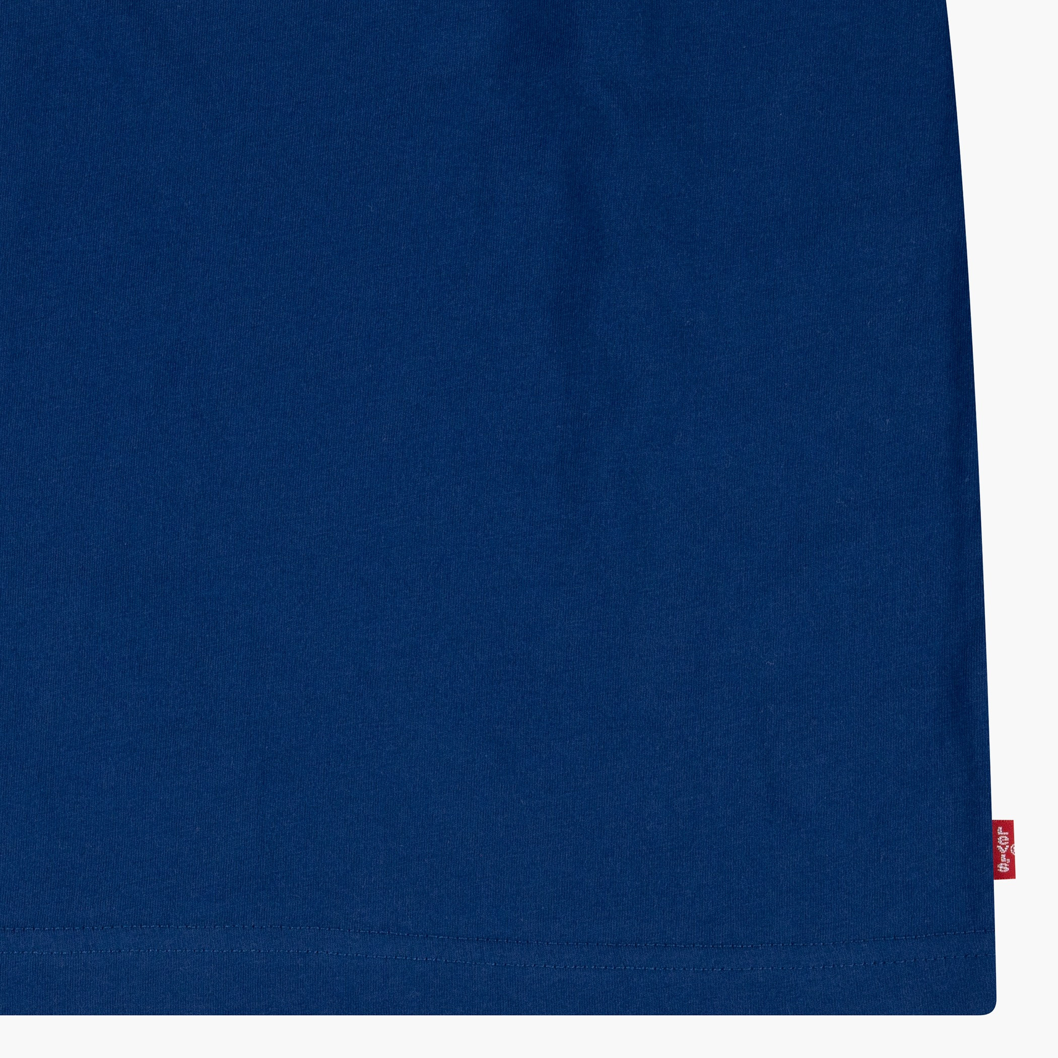 قميص من ليوس لكبارالسن من الأطفال أزرق كحلي بياقة دائرية وأكمام قصيرة-baby-boys-clothing-shirts-image-3