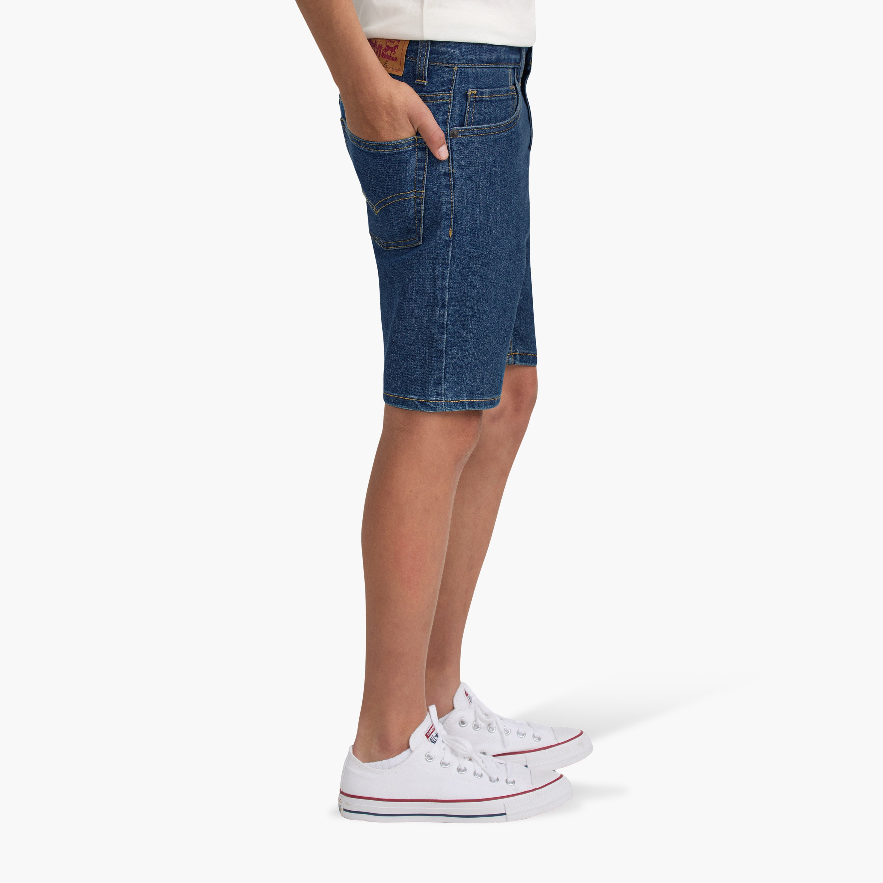Levi's LVB Slim Fit Classic Shorts-boys-clothing-bottoms-shorts-image-3