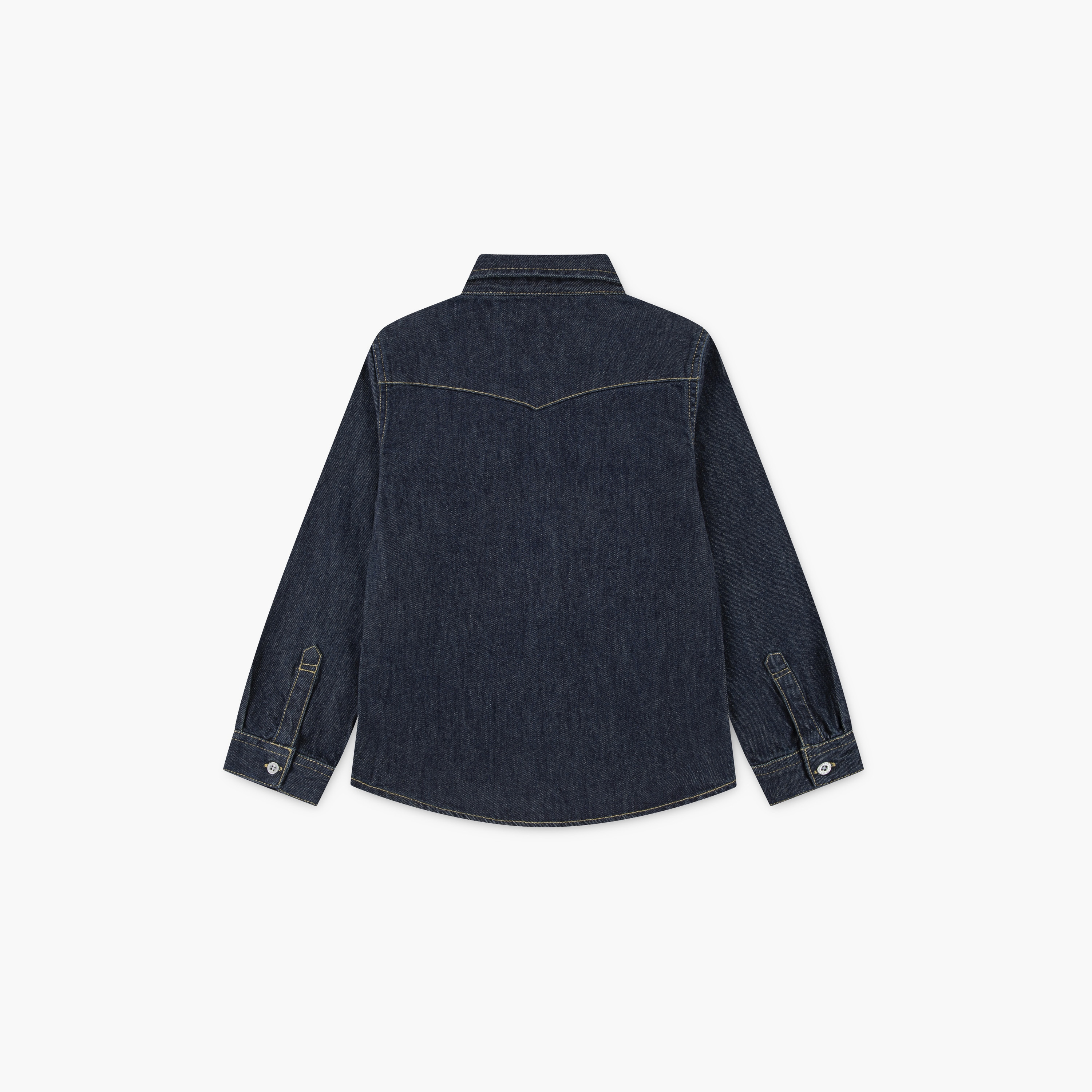 Levi’s Long Sleeves Solid Shirt-boys-clothing-shirts-image-2