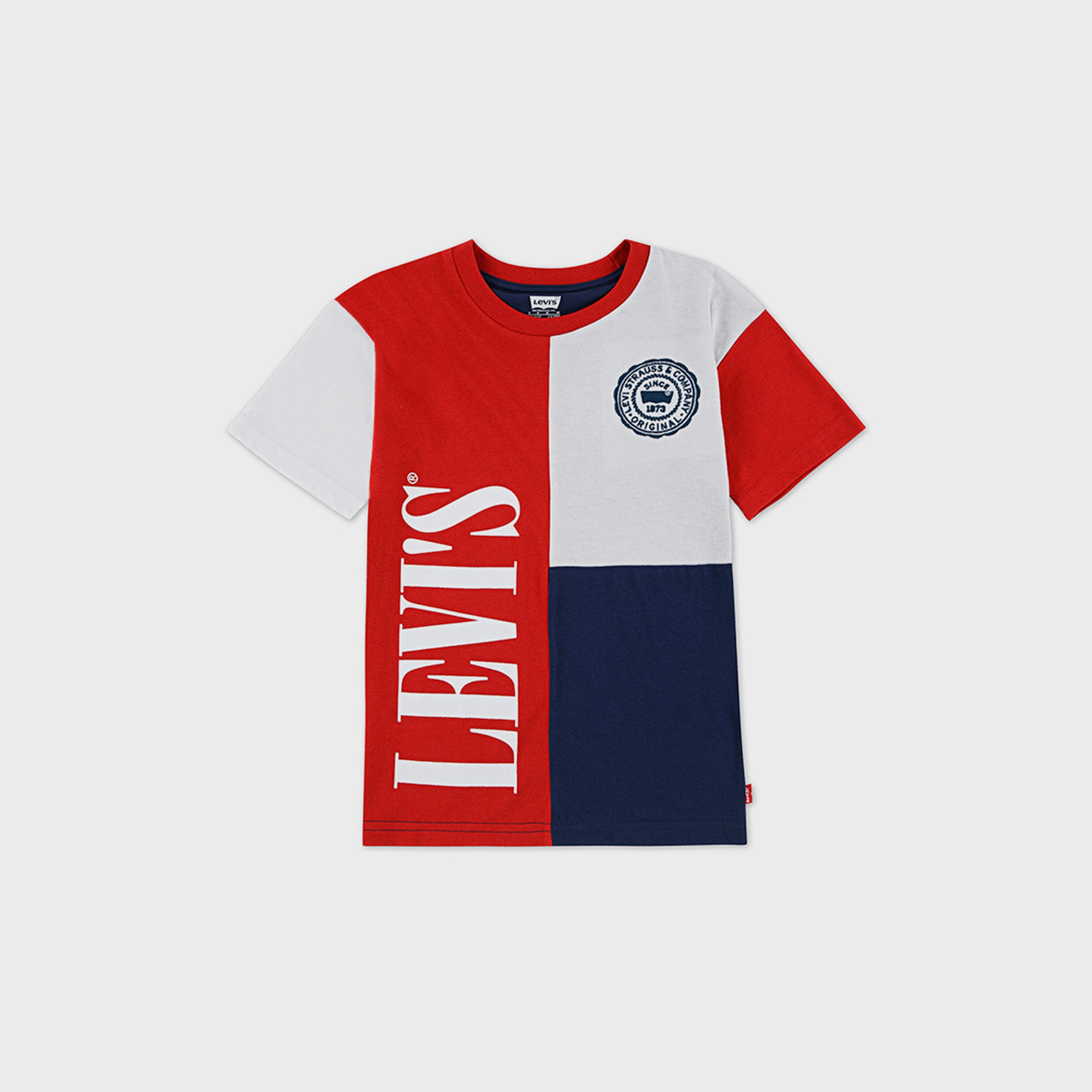 Levi’s Colour Blocked Short Sleeves T-Shirt-boys-clothing-tshirtsandpolos-image-1