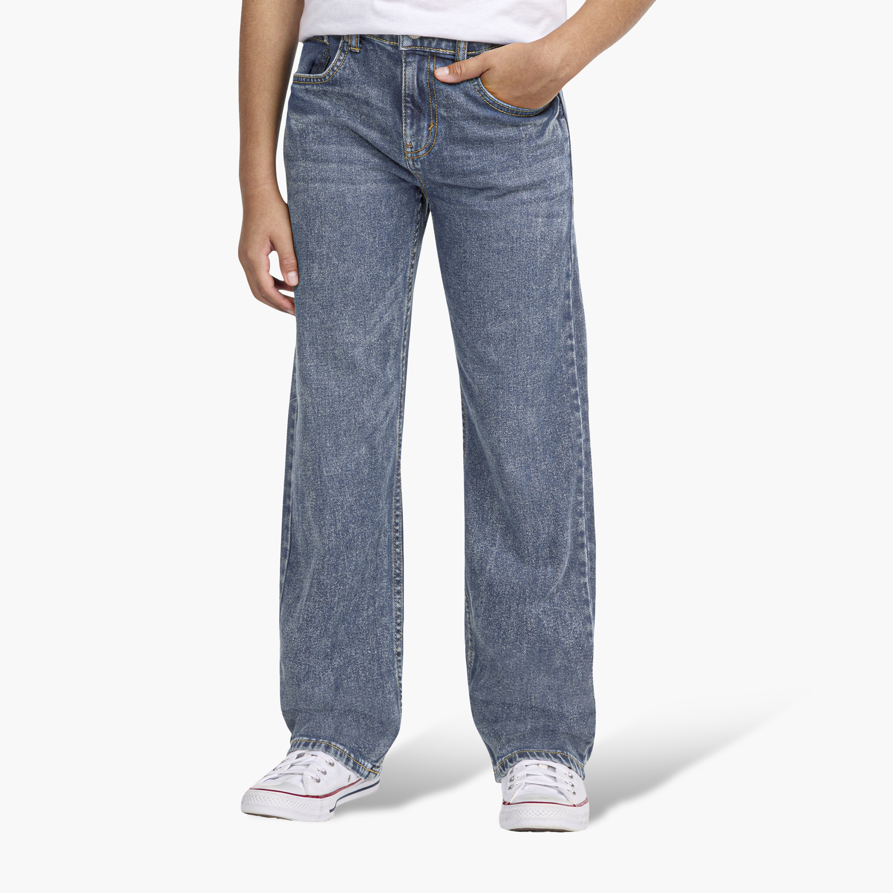 بنطلون جينز "555" بقصة "ريلاكسد ستريت" من ليفايس-boys-clothing-bottoms-jeans-image-9