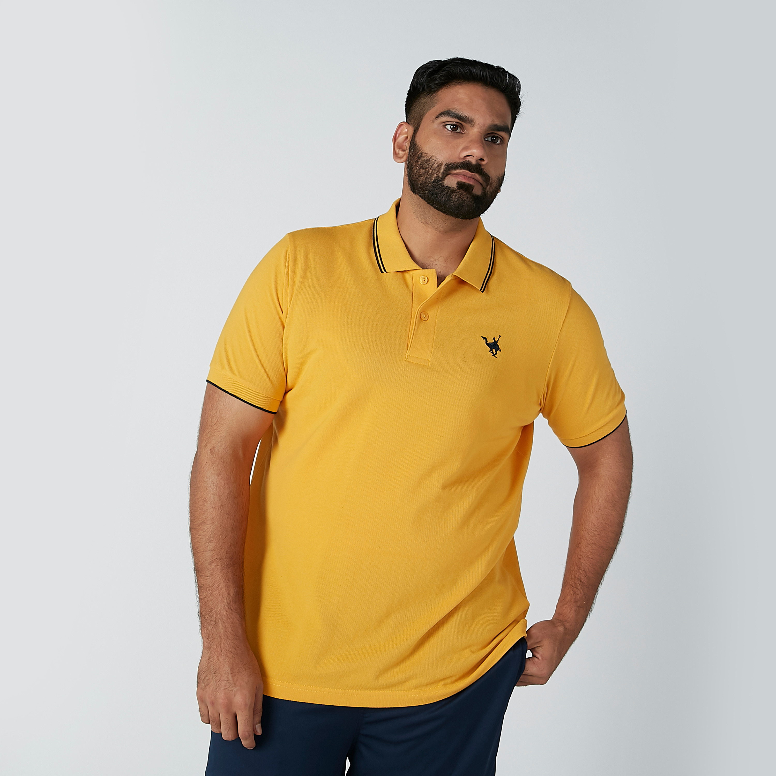 polo shirt with camel logo