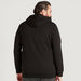 Printed Hooded Jacket with Long Sleeves and Zipper Closure-Hoodies and Sweatshirts-thumbnail-3