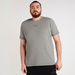 Printed T-shirt with Short Sleeves and Crew Neck-T Shirts-thumbnail-0