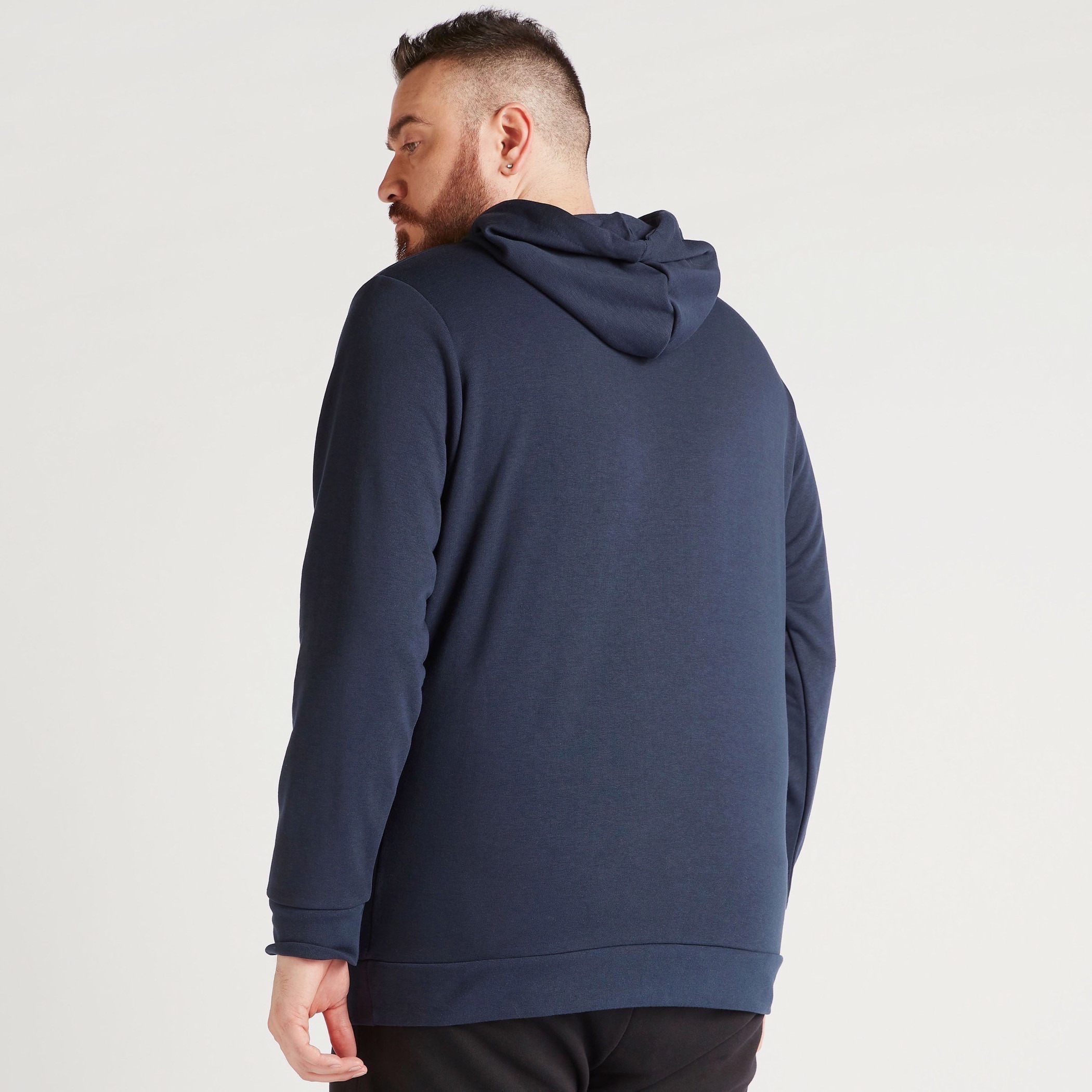 Printed Hooded Sweatshirt with Kangaroo Pocket-men-winterwear-hoodiesandsweatshirts-image-4