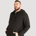 Solid Zip Through Hoodie with Long Sleeves and Pockets-Hoodies & Sweatshirts-thumbnail-2