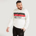 Printed Crew Neck Sweatshirt with Long Sleeves-Hoodies & Sweatshirts-thumbnailMobile-0